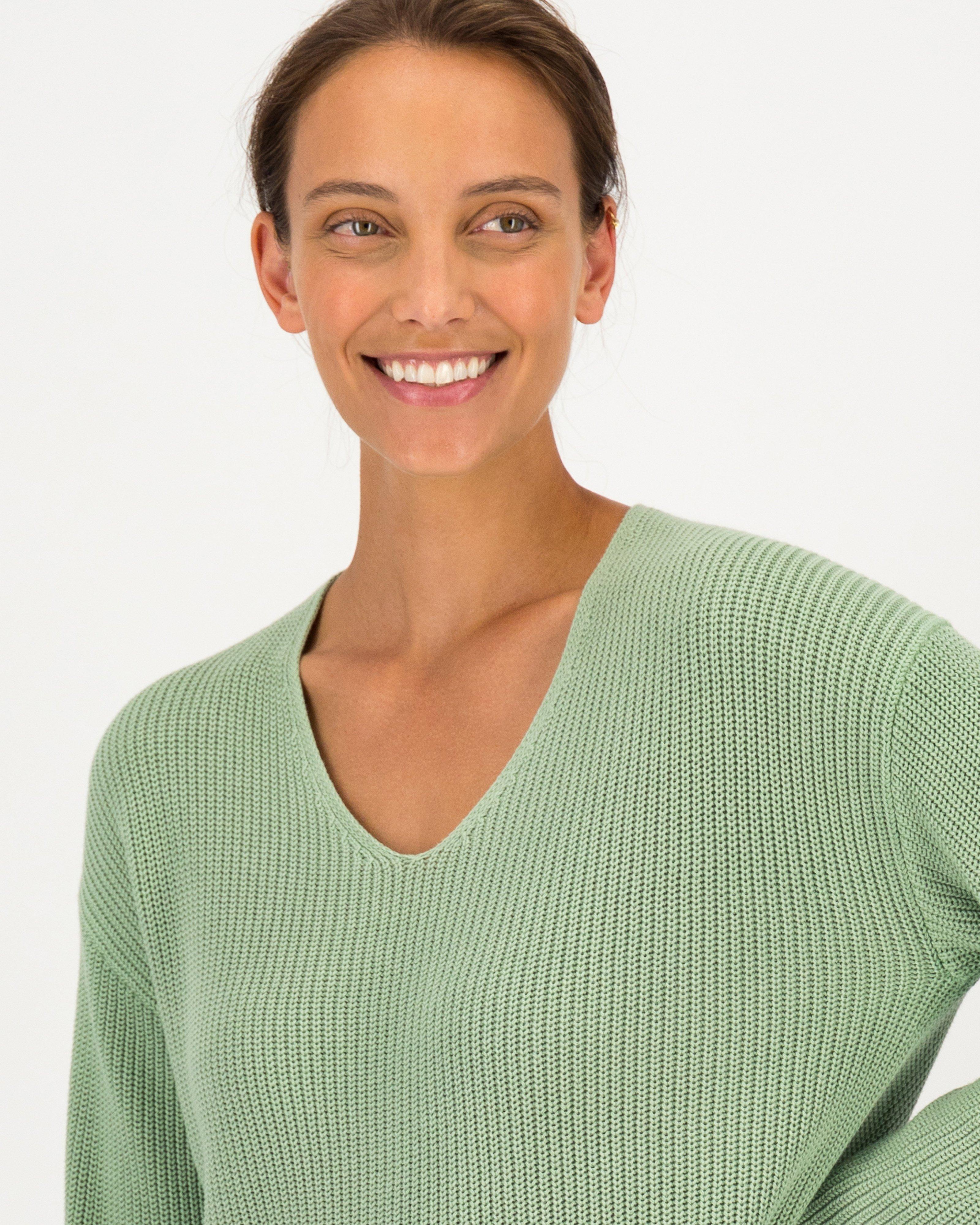 Rare Earth Women's Terry VNeck Jumper