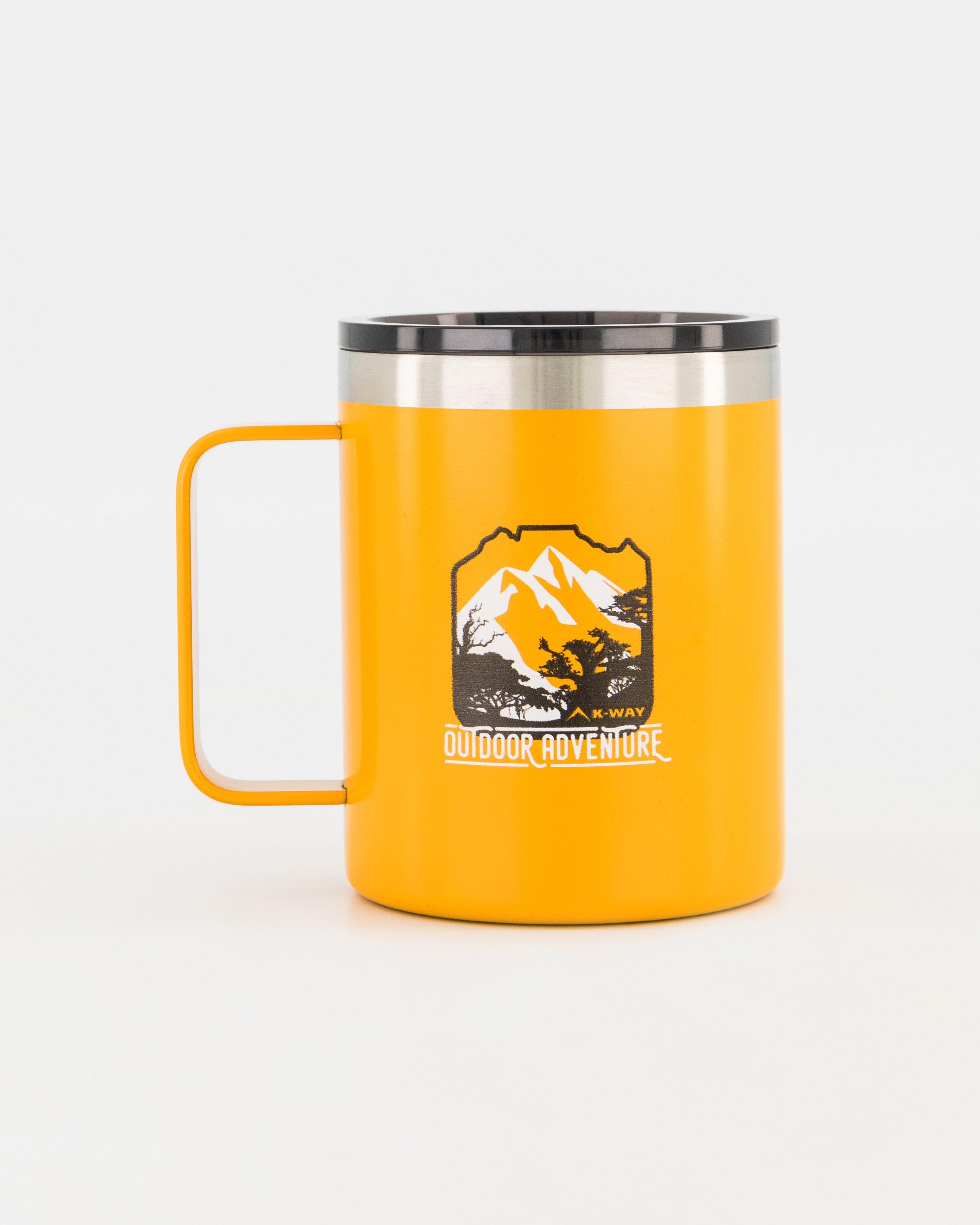 K-Way 400ml Printed Mug with Handle -  Orange