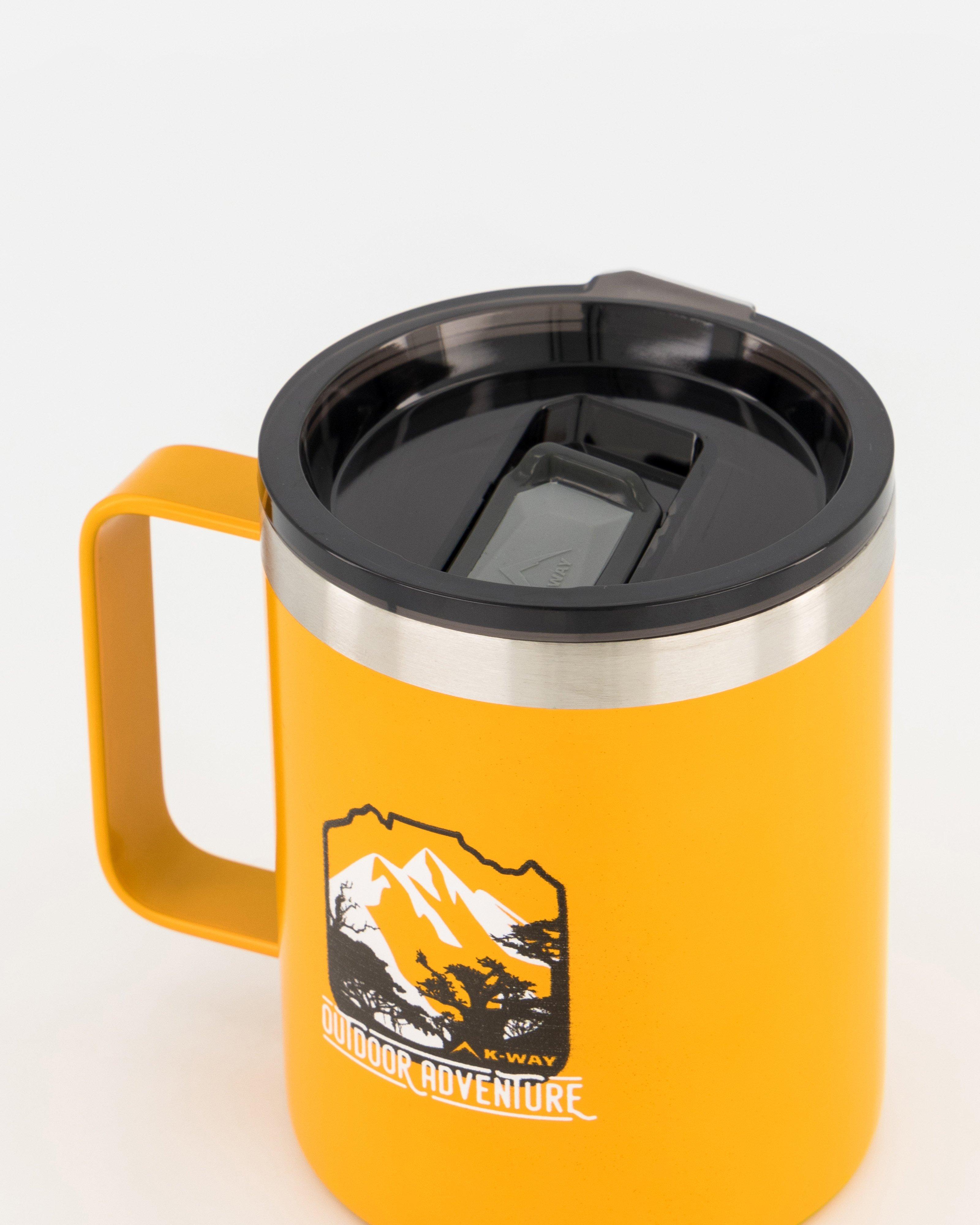 K-Way 400ml Printed Mug with Handle -  Orange