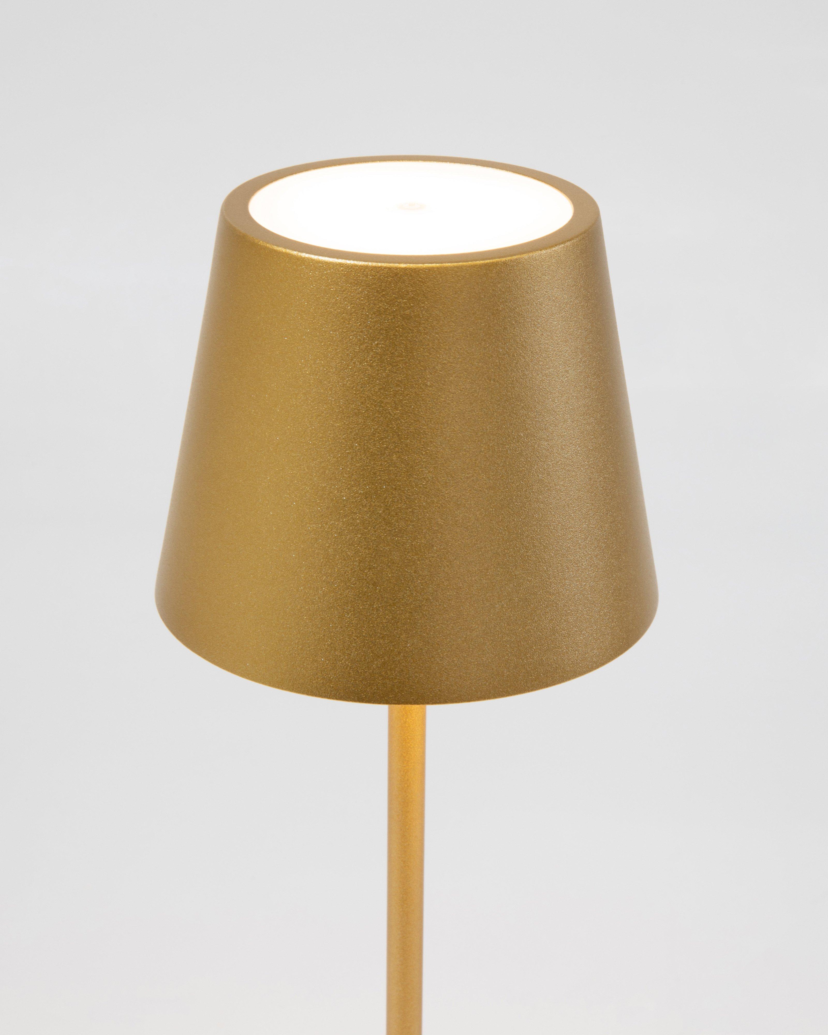 Trevi Rechargeable Table Lamp -  Gold