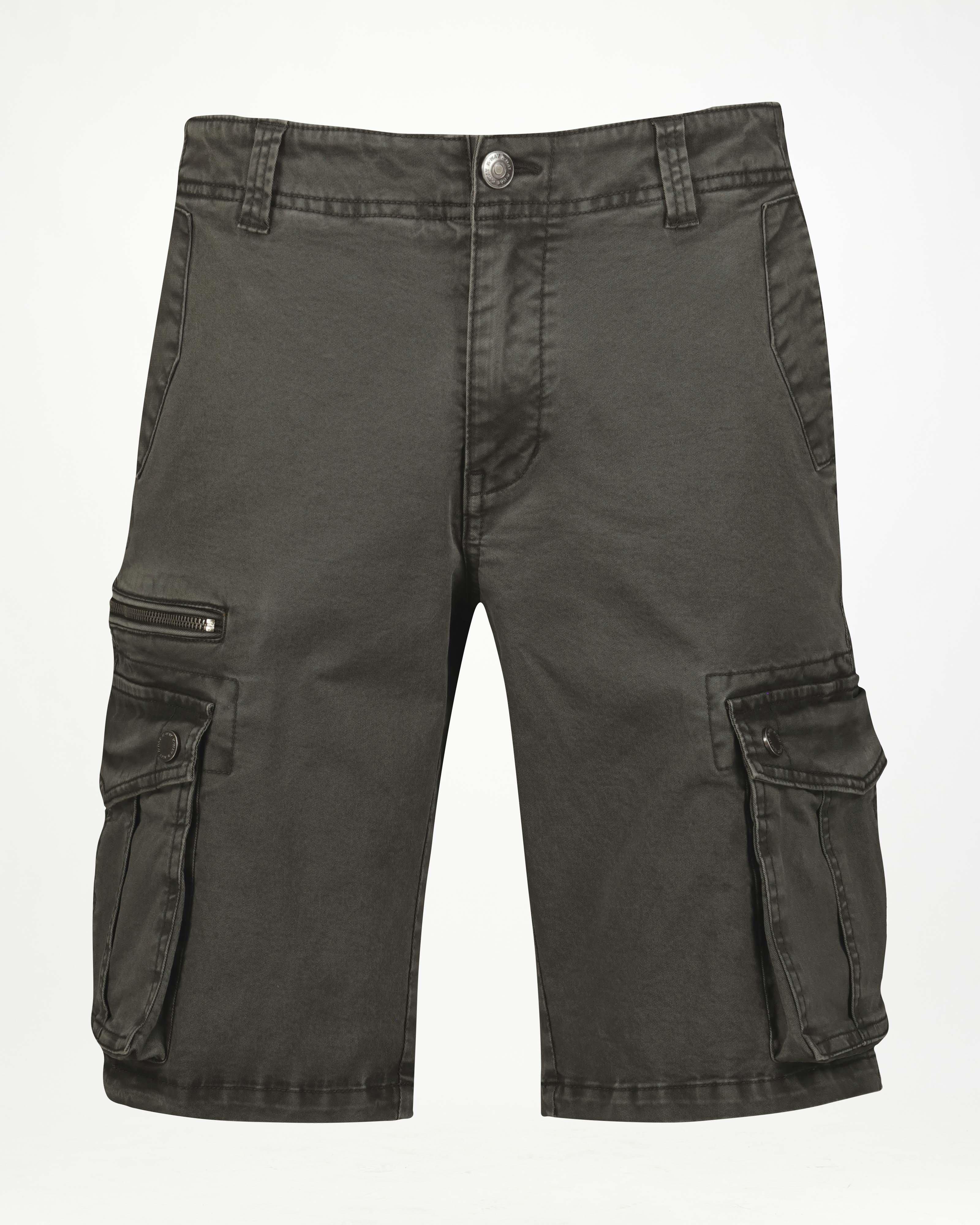 K-Way Elements Men's Jaxon Utility Shorts -  Charcoal