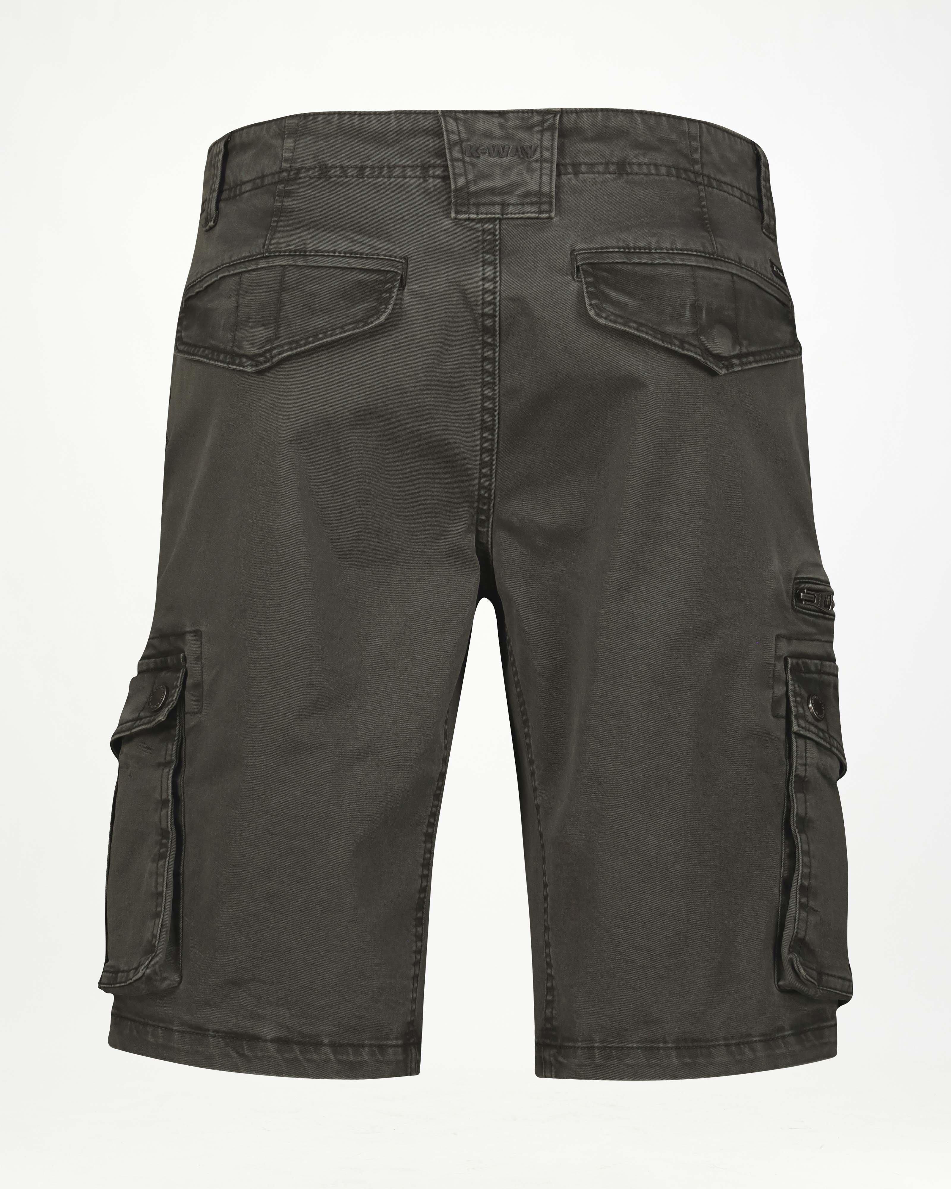 K-Way Elements Men's Jaxon Utility Shorts -  Charcoal