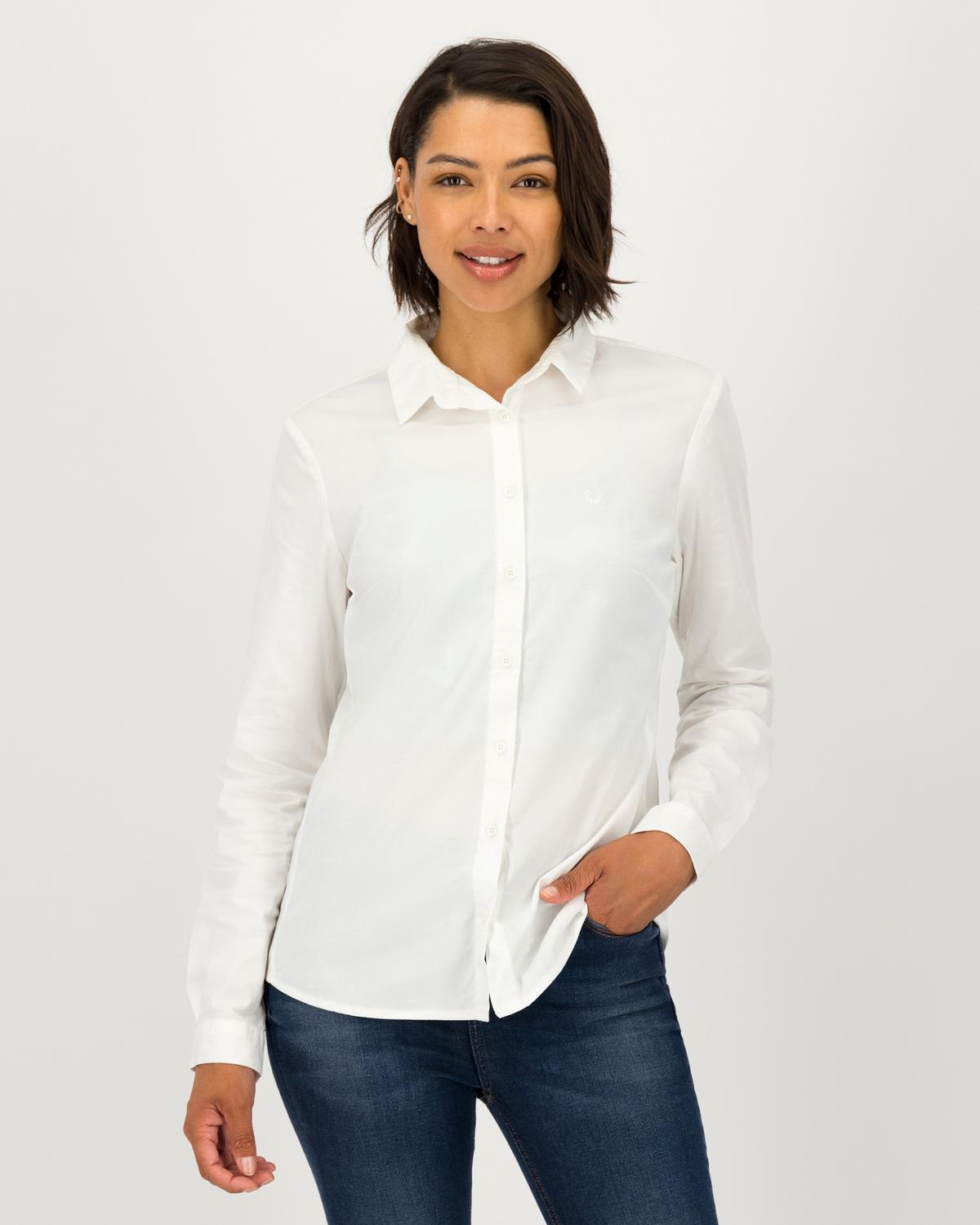 Women's Juno Slim Fit Shirt | Old Khaki