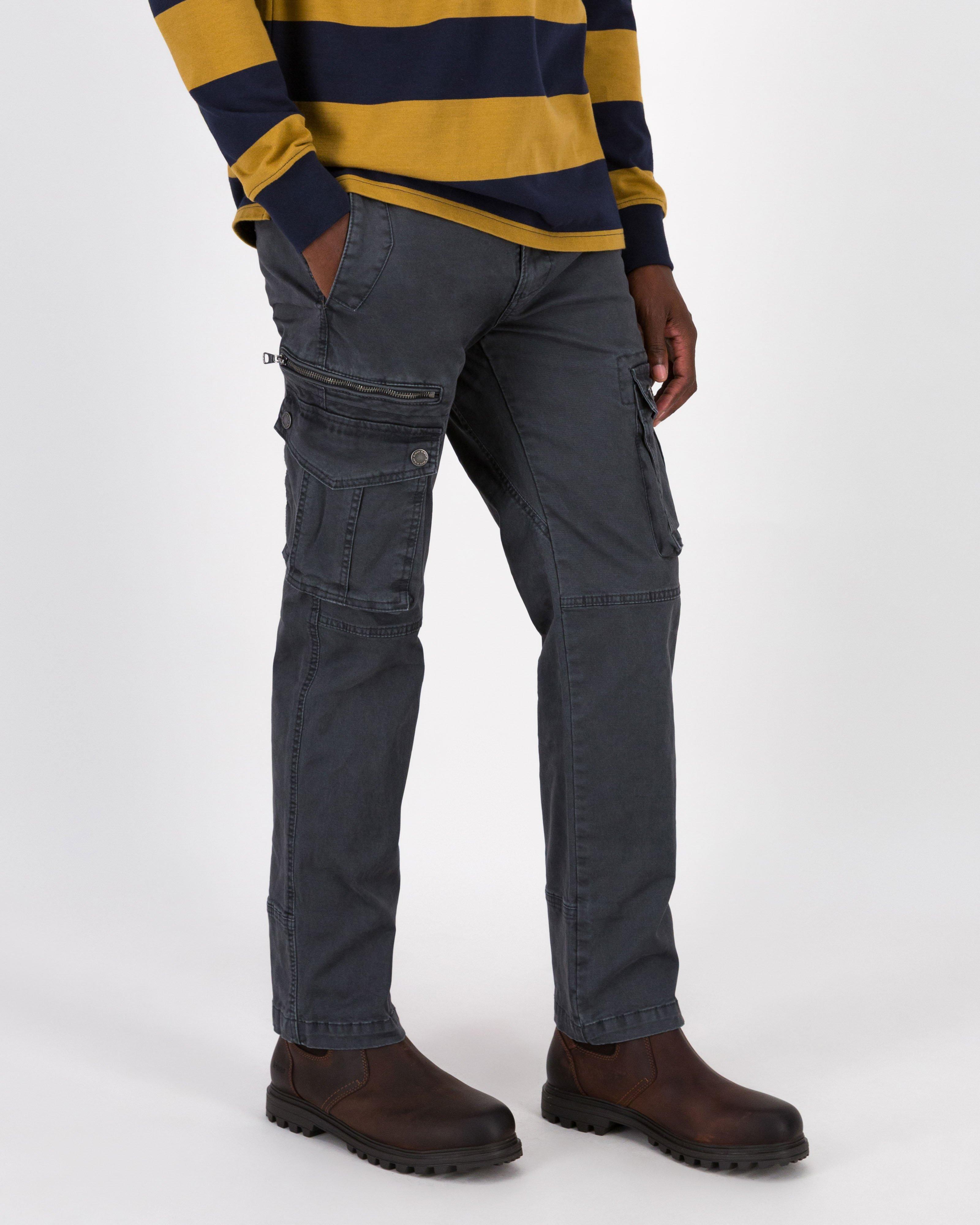 K-Way Elements Men's Jax Cotton Utility Pants -  Graphite