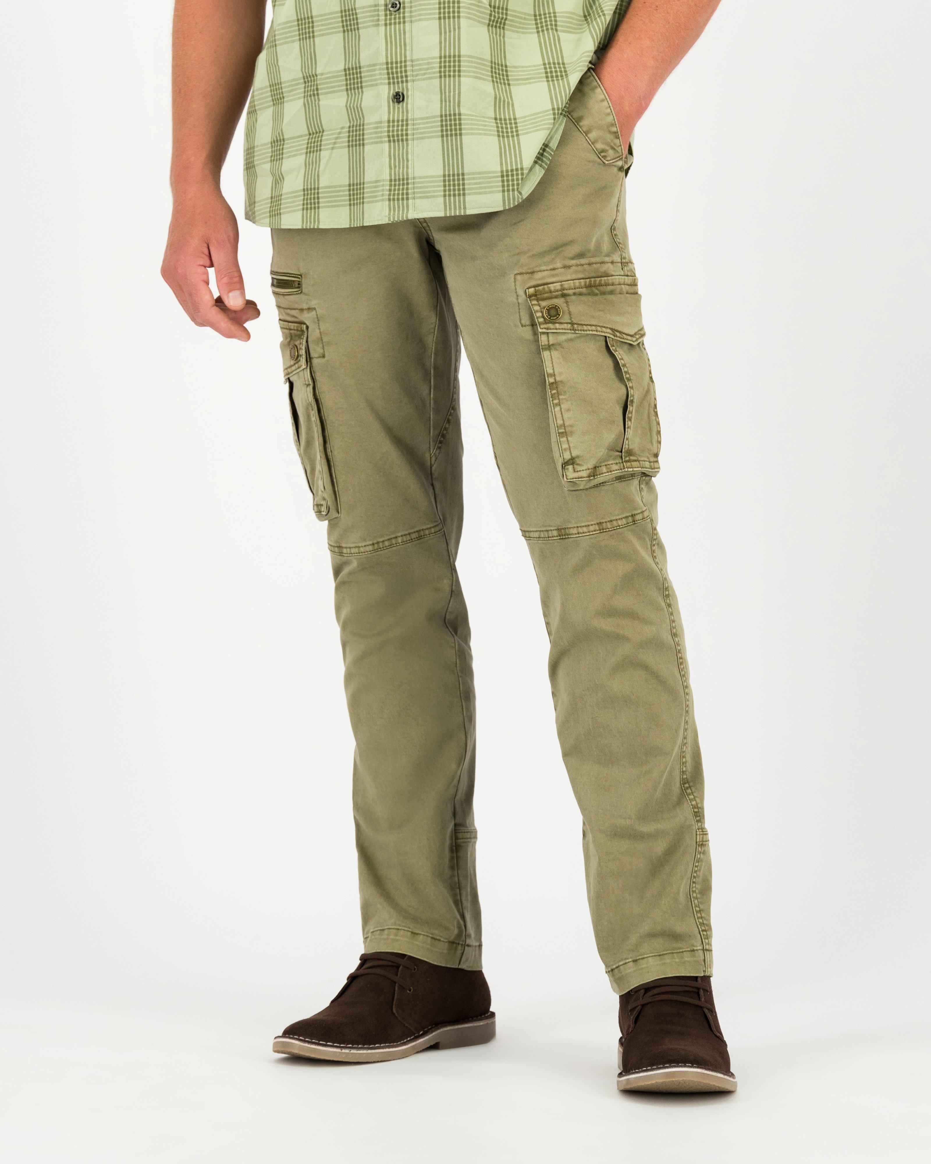 K-Way Elements Men's Jax Cotton Utility Pants -  Khaki