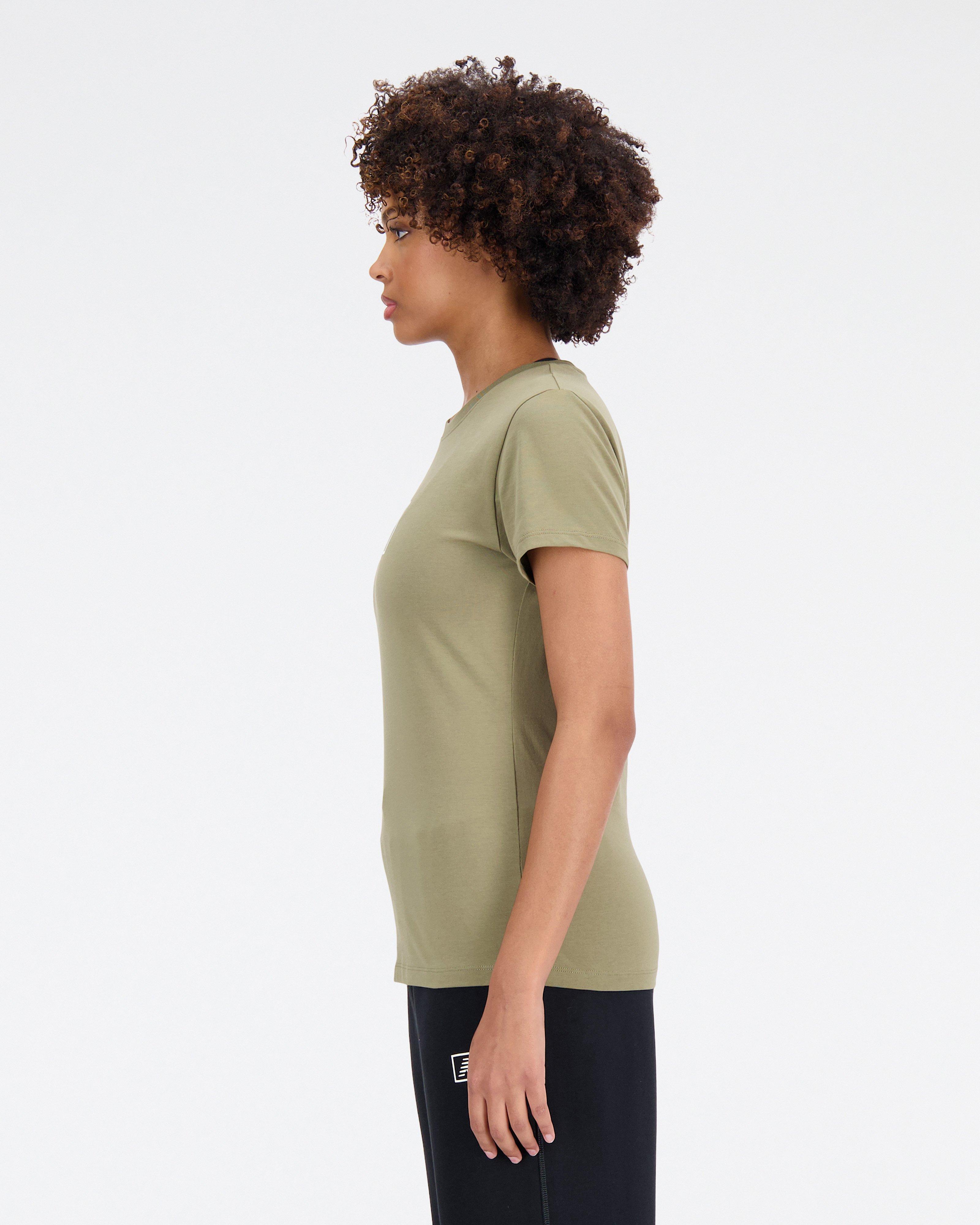 New Balance Essentials Women’s Fitted T-shirt -  Khaki