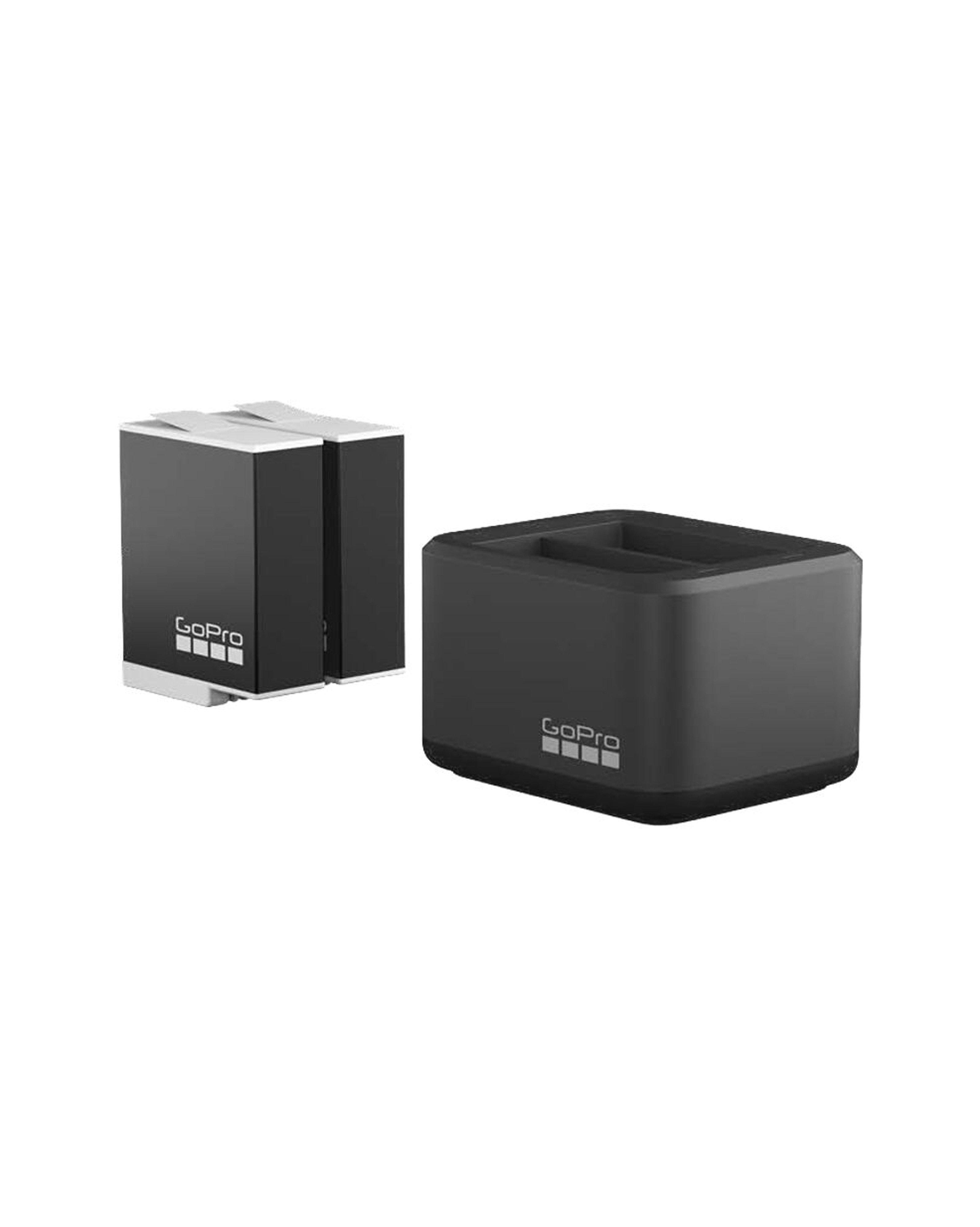 GOPRO ACC ENDURO DUAL BATTERY CHARGER +2 BATTERIES -  Black