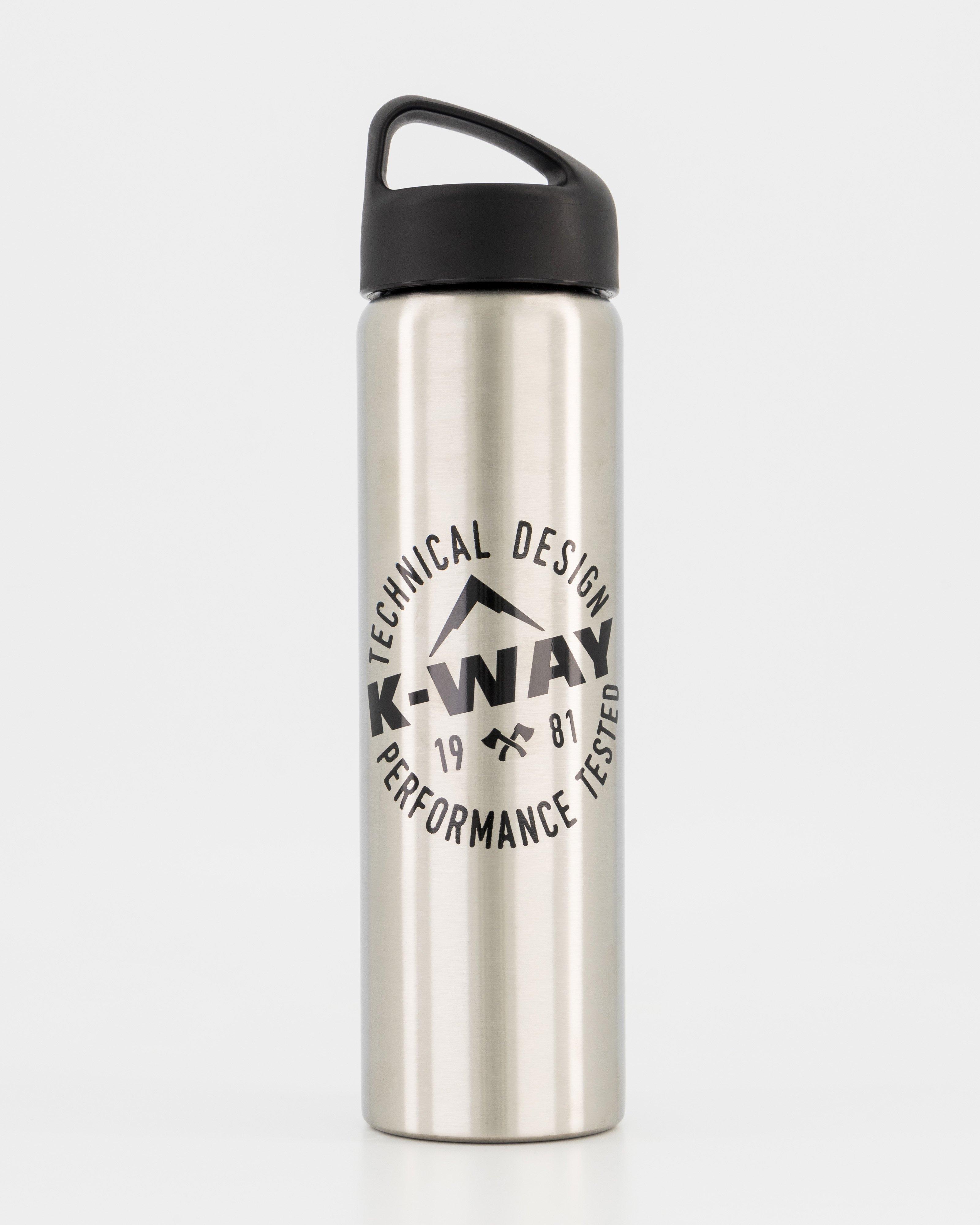 K-Way 750ml Thermo Bottle with Print -  Silver