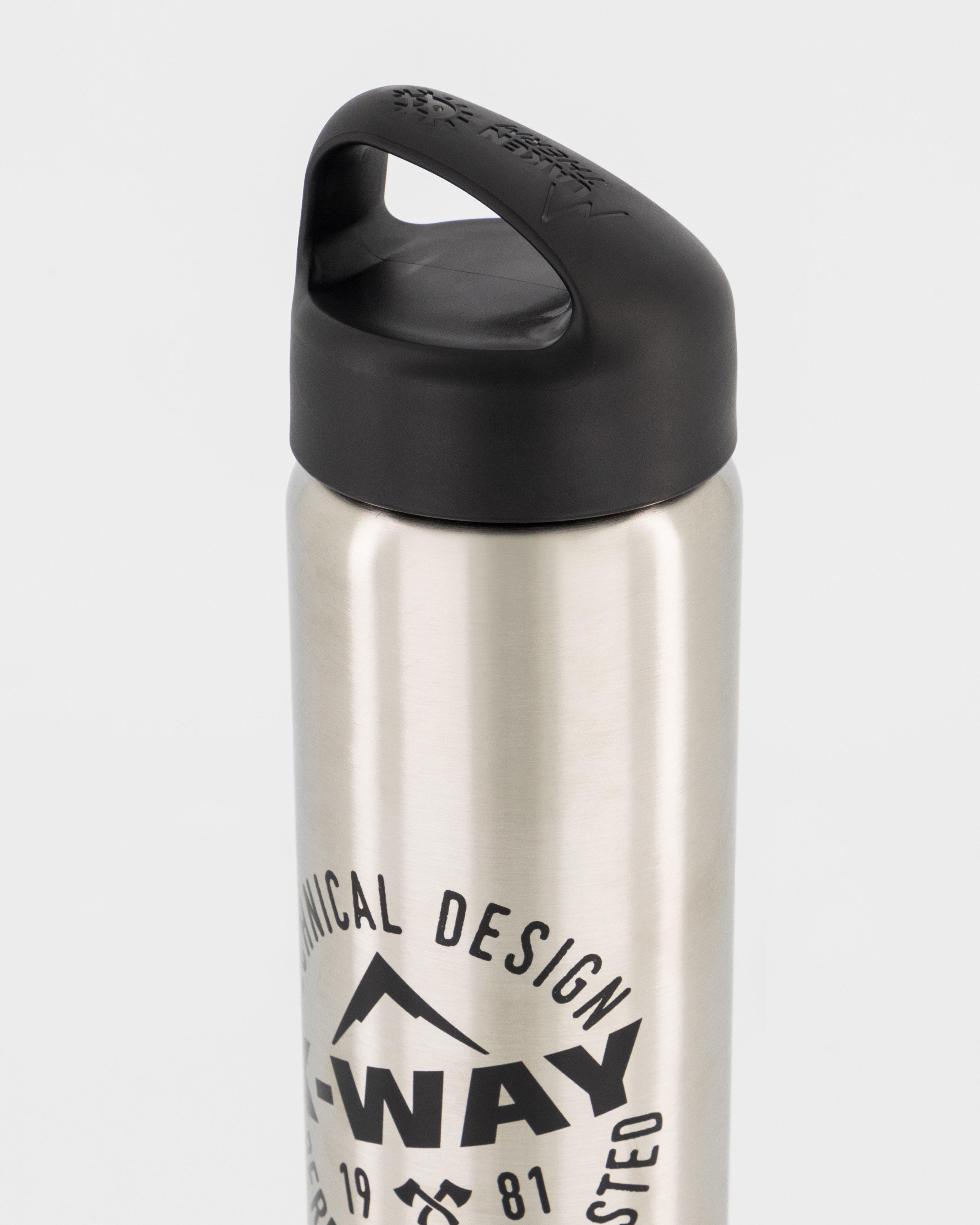 K-Way 750ml Thermo Bottle with Print -  Silver