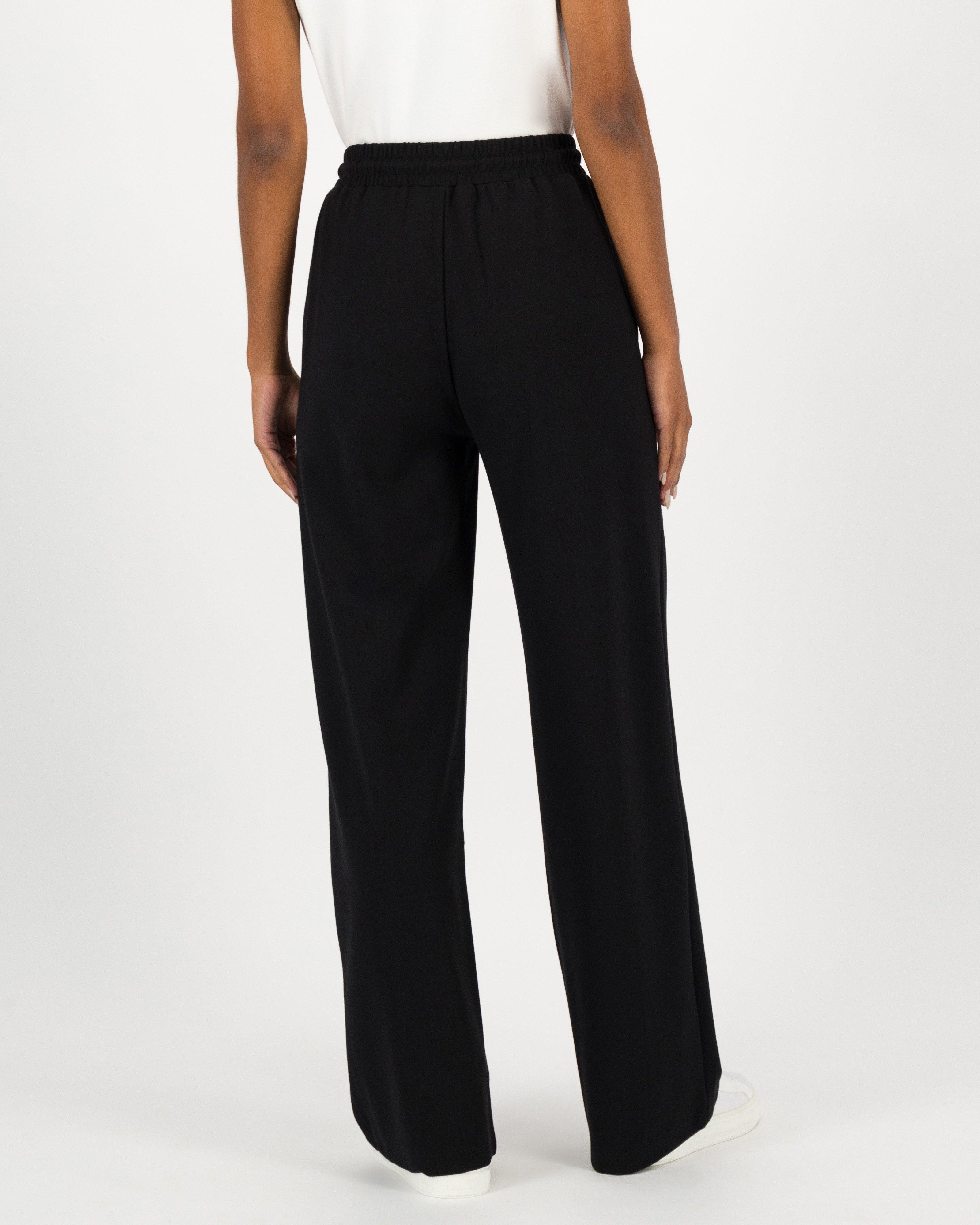 Nika Relaxed Pant -  Black