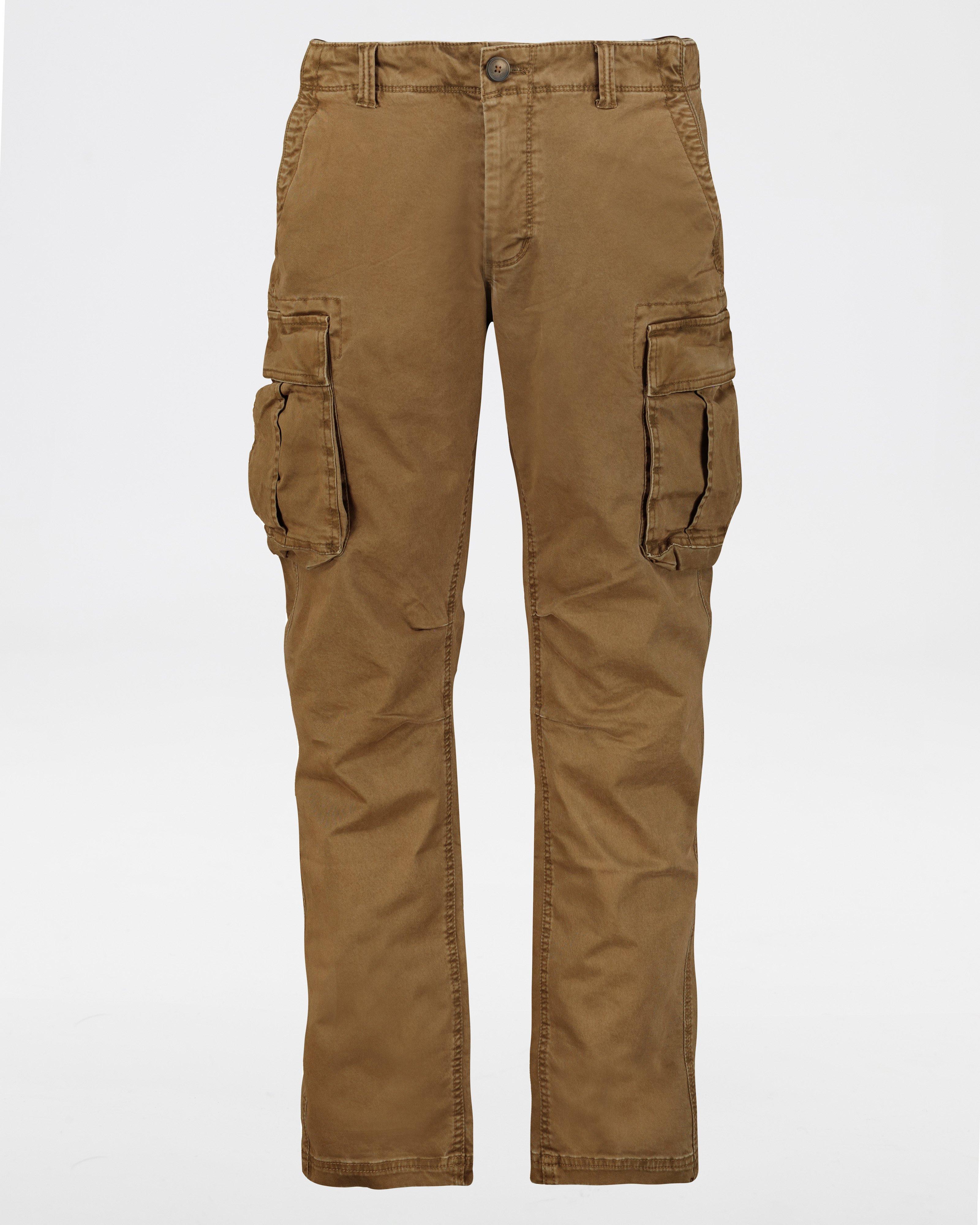 Khaki pants with pockets on the side best sale