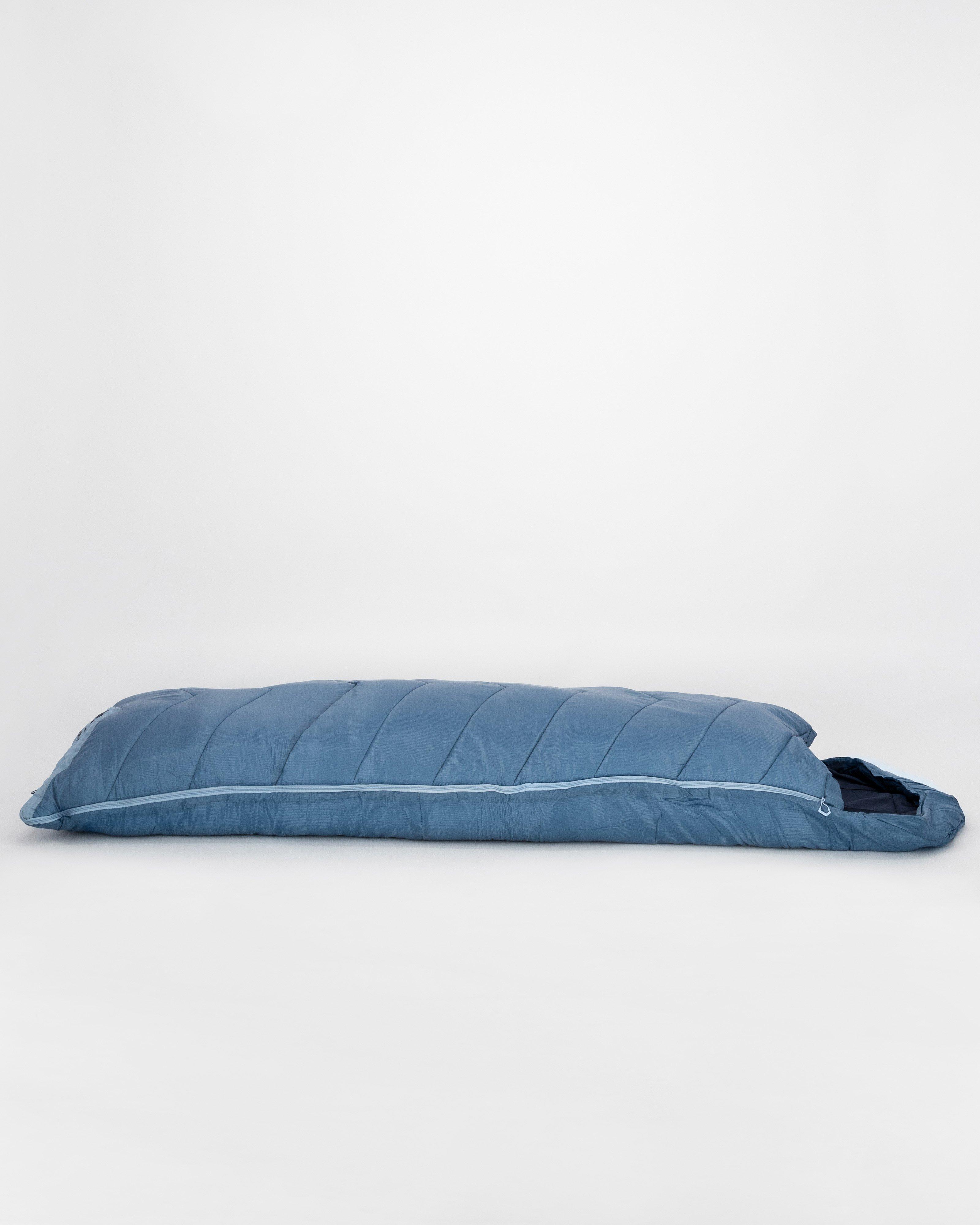 K-Way Approach Plus Cowl Sleeping Bag -  Mid Blue