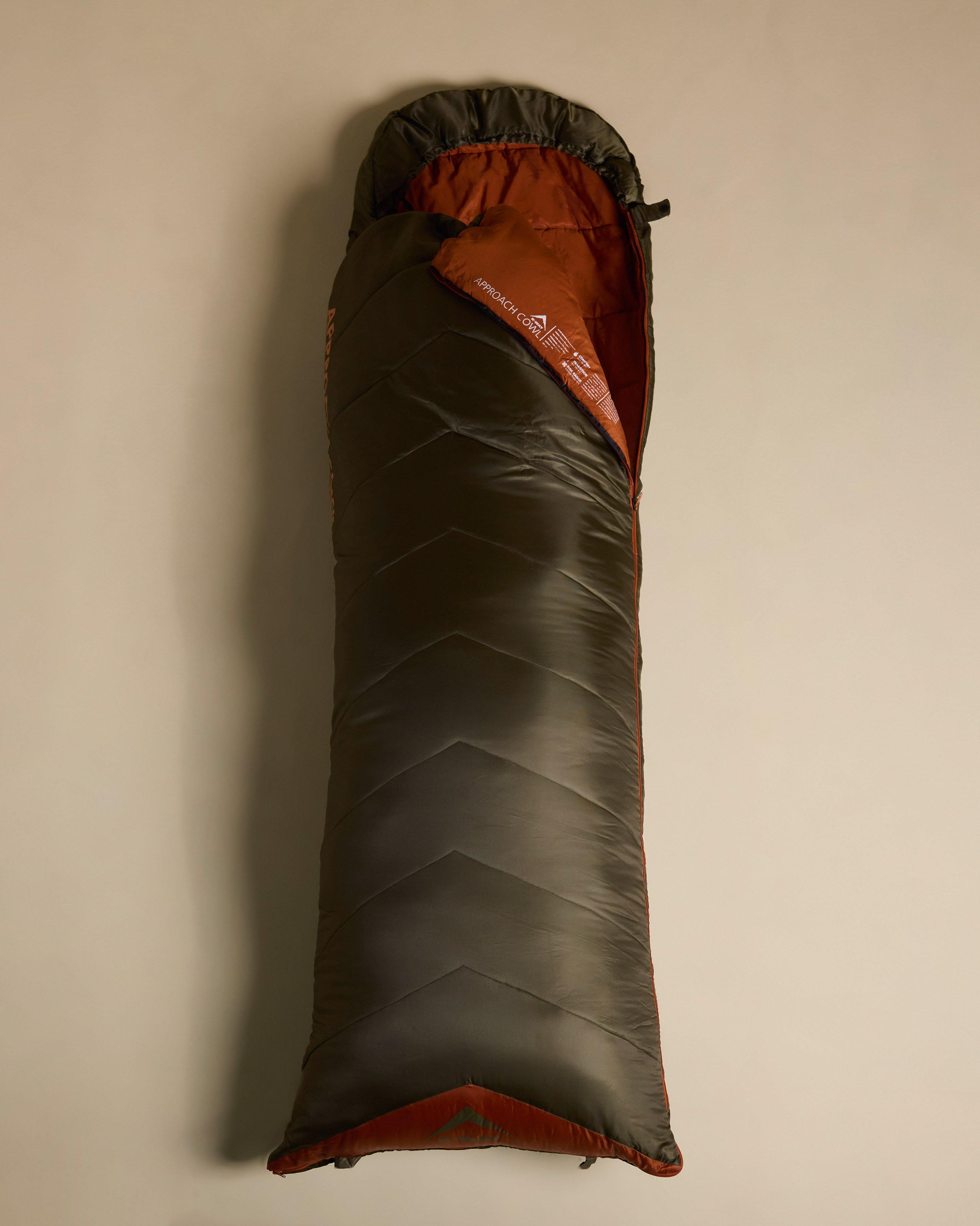 K-Way Approach Plus Cowl Sleeping Bag -  Olive