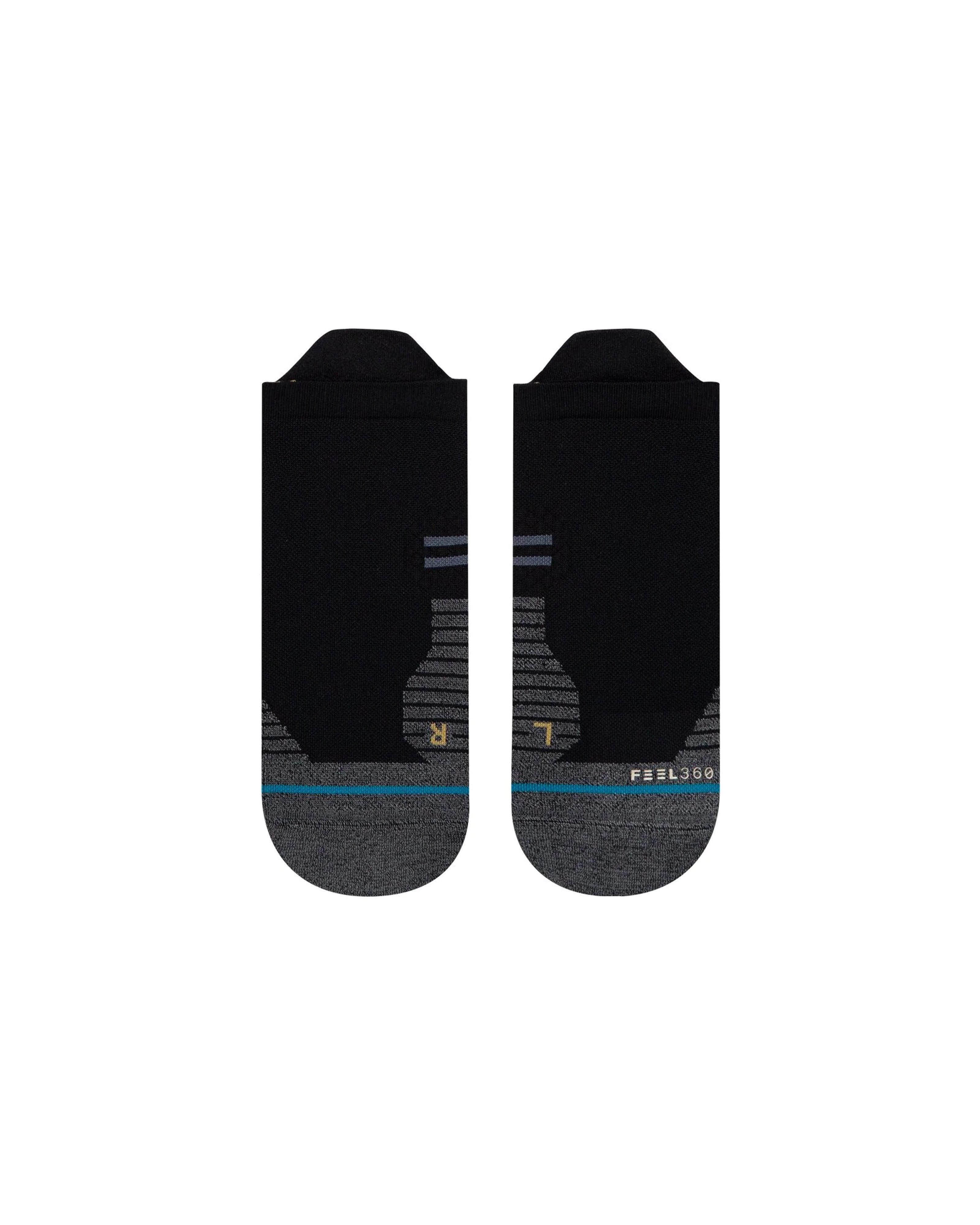 Stance Run Light Tab Socks -  Black