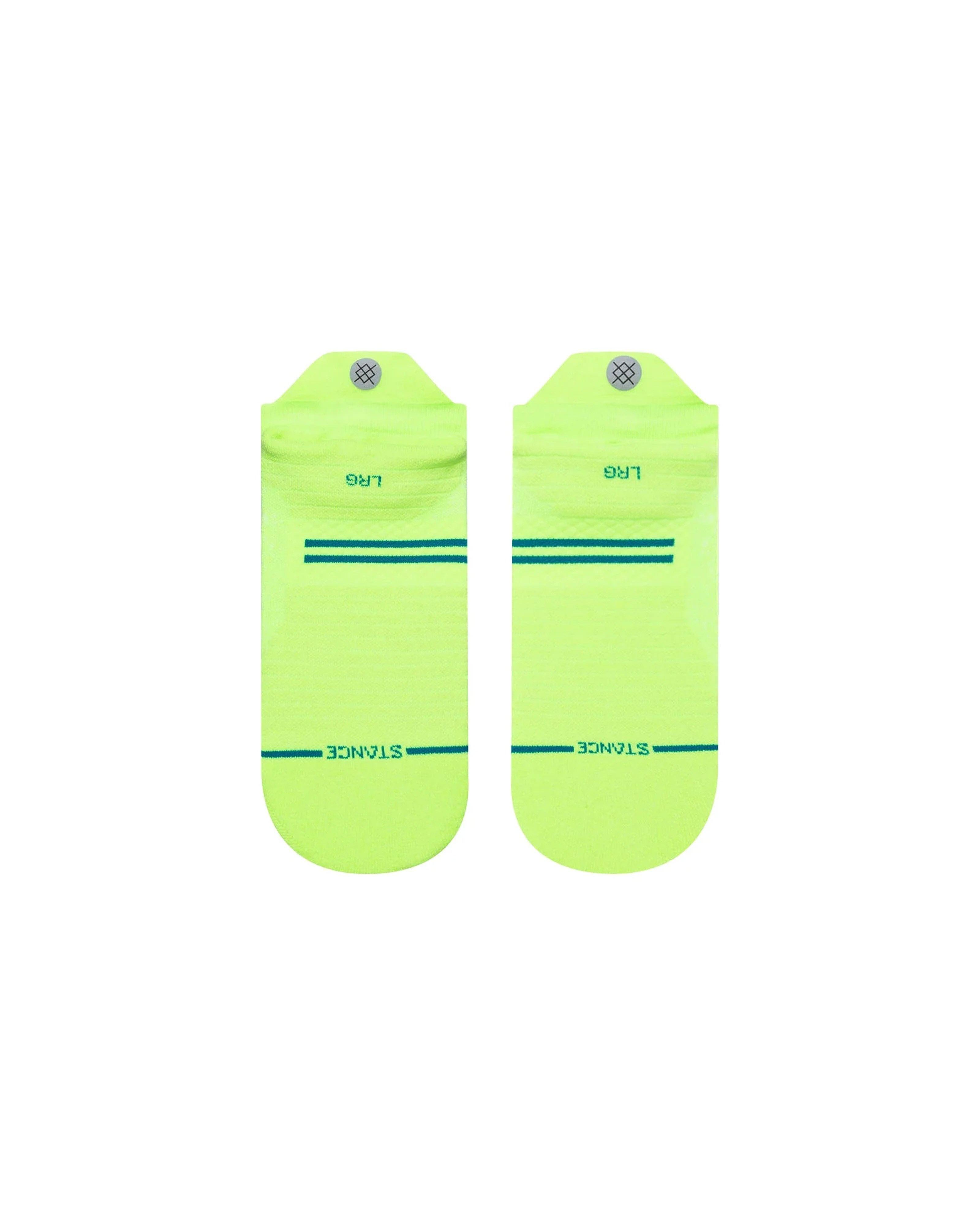 Stance Run Light Tab Socks -  Lime