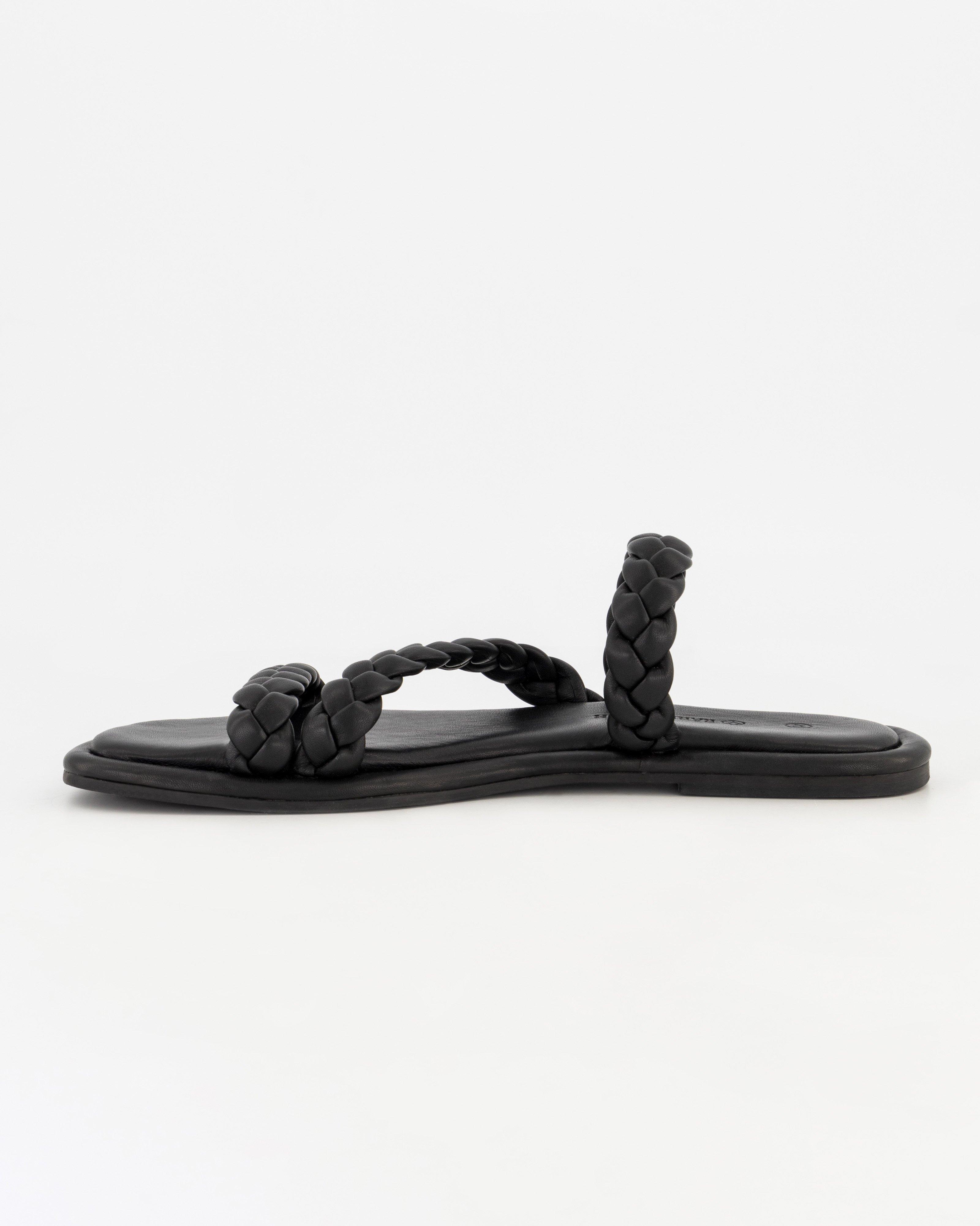 Rare Earth Women's Braided Sandals -  Black