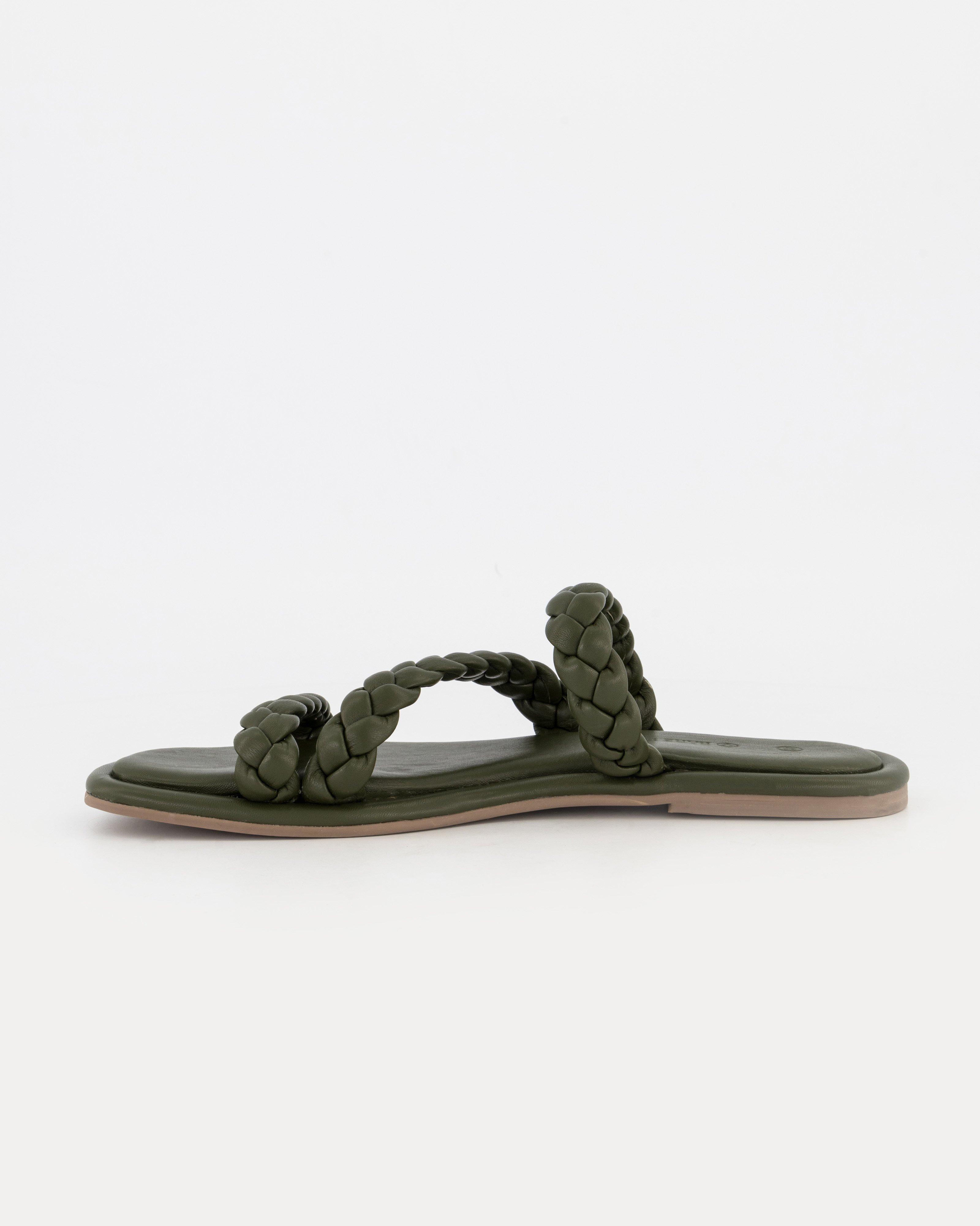 Rare Earth Women's Braided Sandals -  Olive