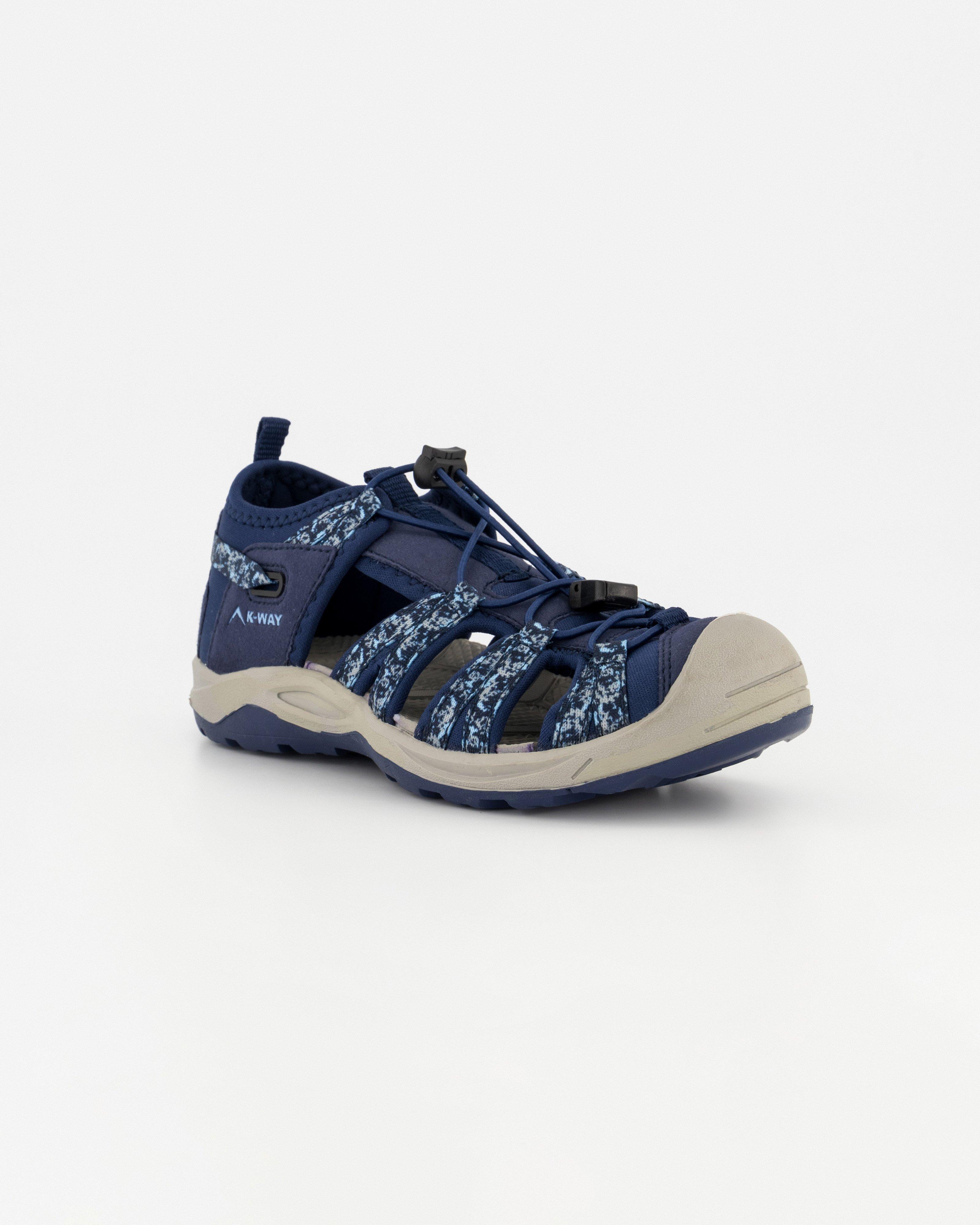 K-Way Kids Stream Sandals -  Navy