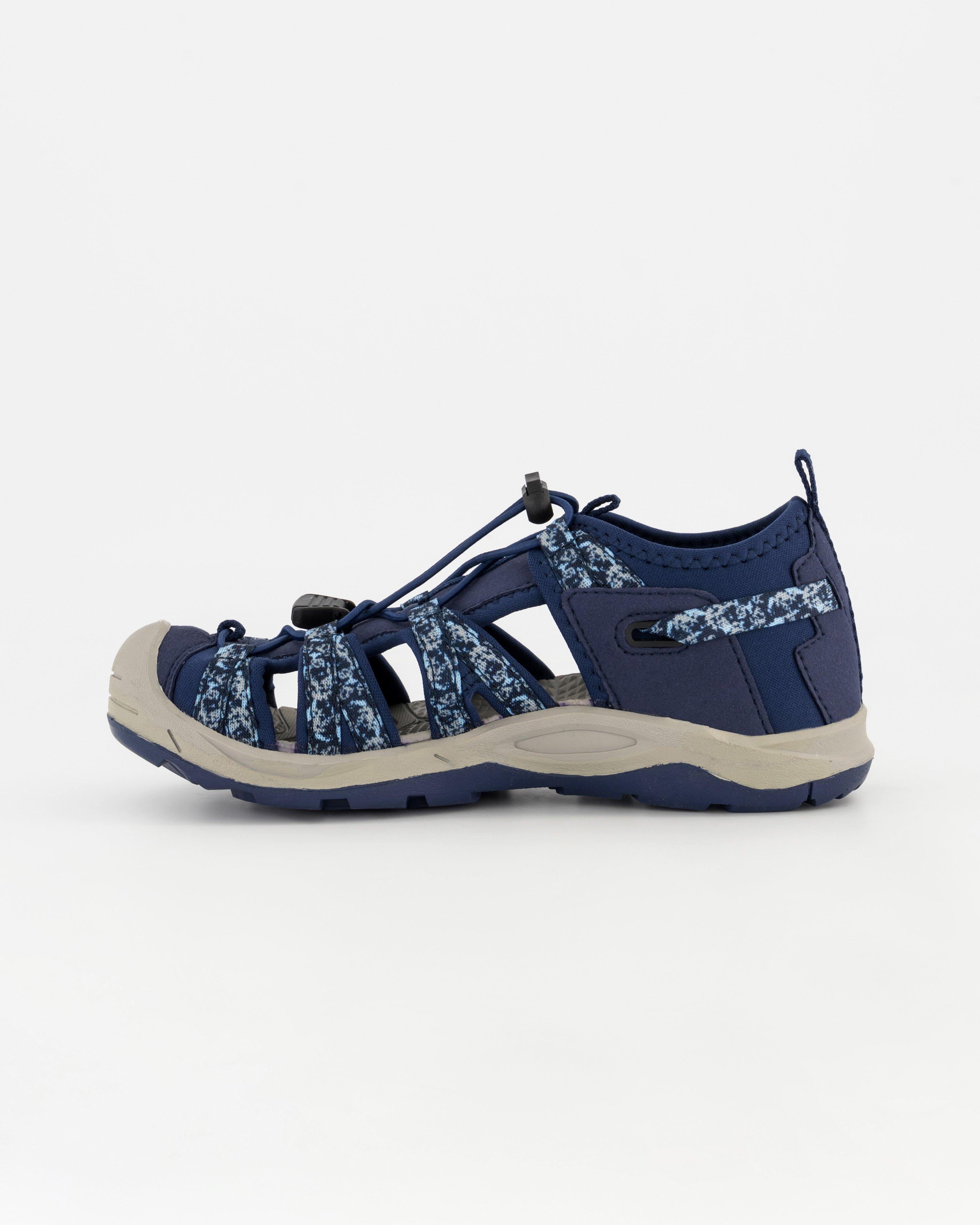 K-Way Kids Stream Sandals -  Navy