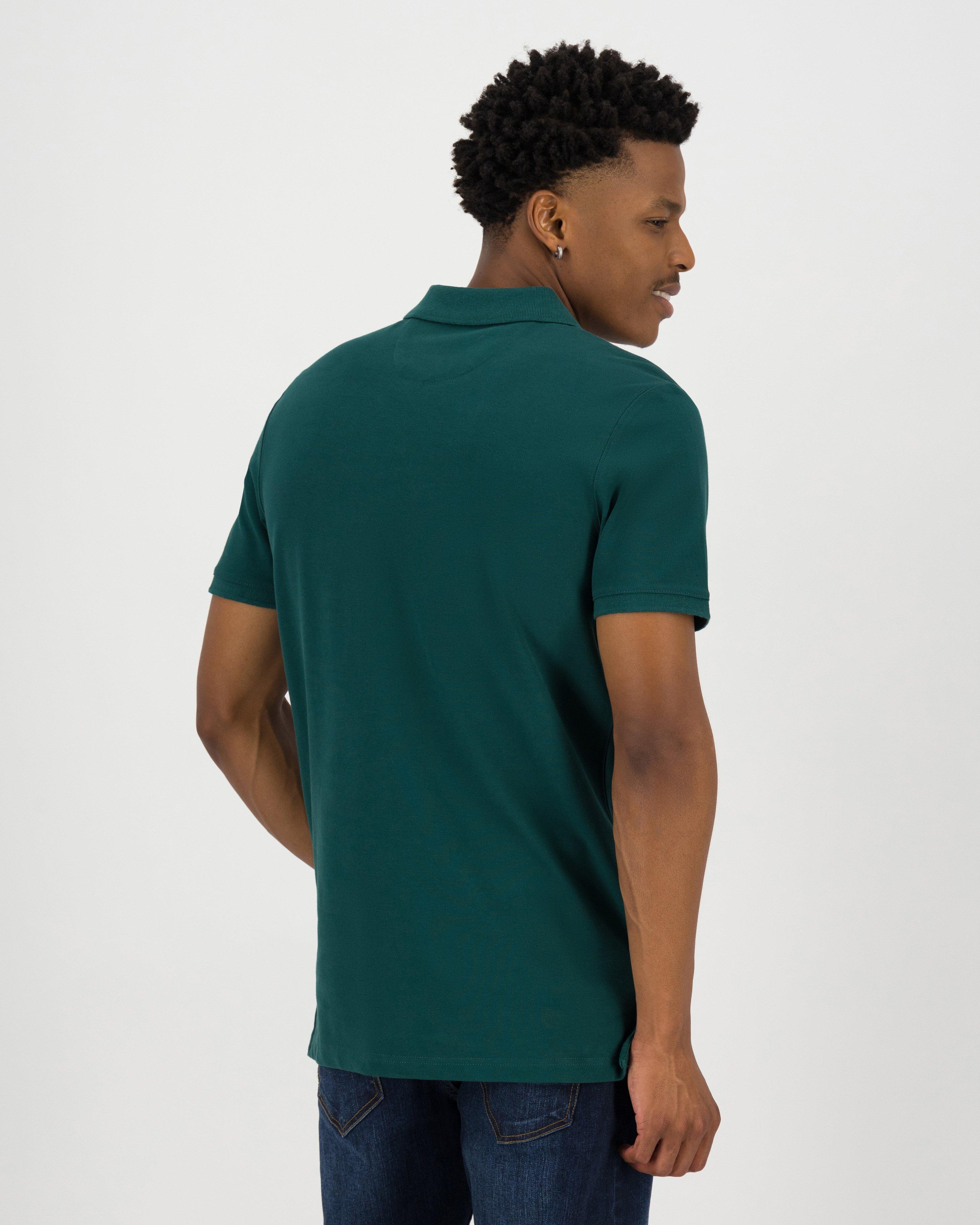 Old Khaki Men's Otis Relaxed Golfer -  Bottle Green