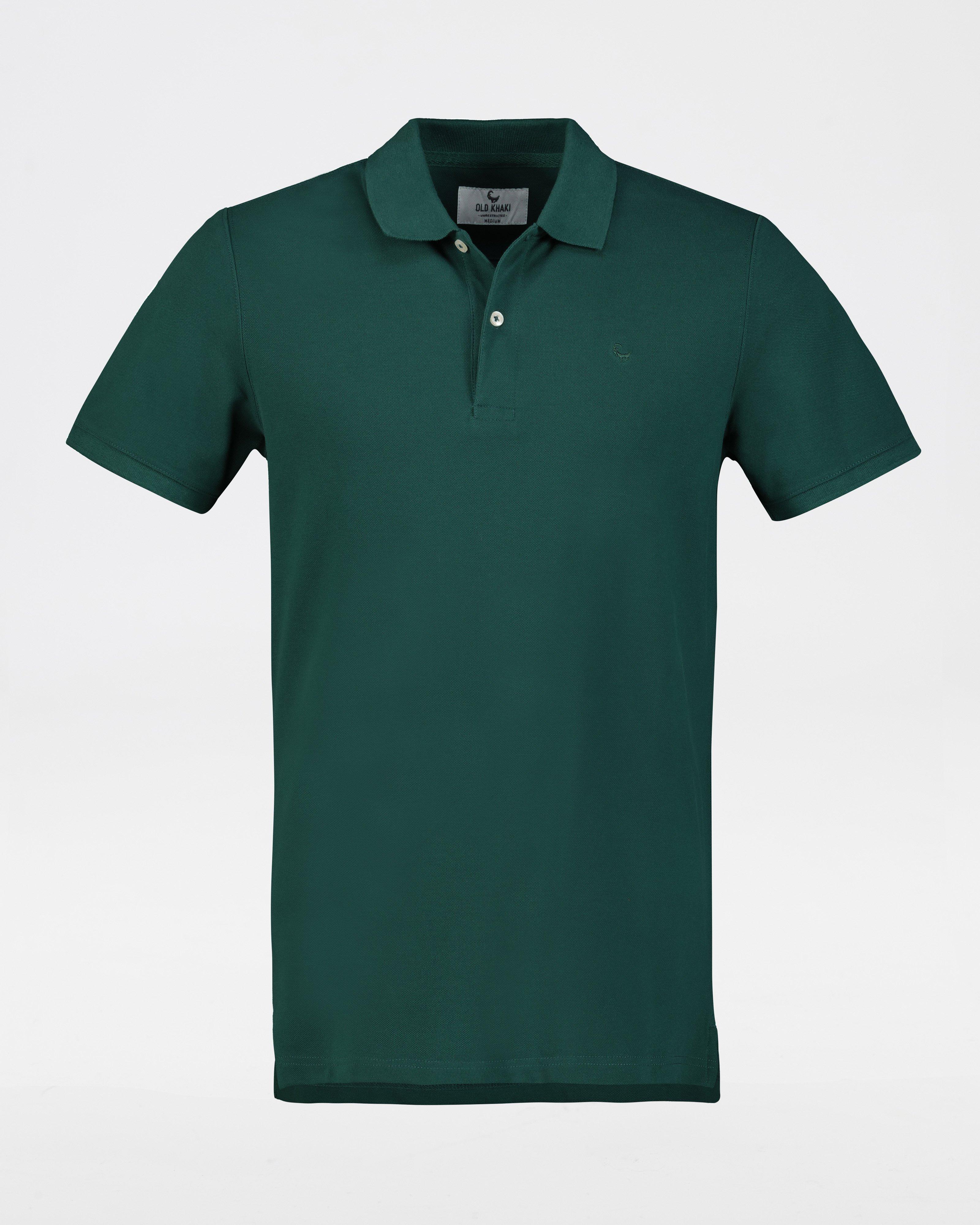 Old Khaki Men's Otis Relaxed Golfer -  Bottle Green