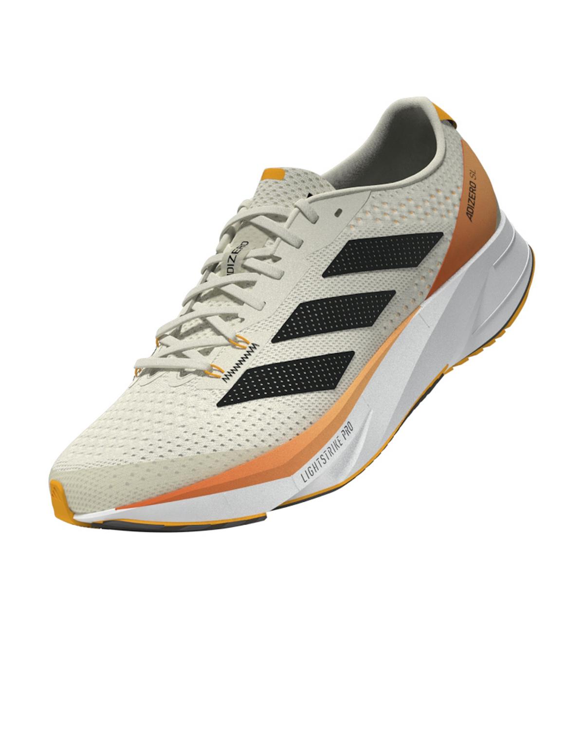 Adidas Men’s ADIZERO SL Road Running Shoes -  White