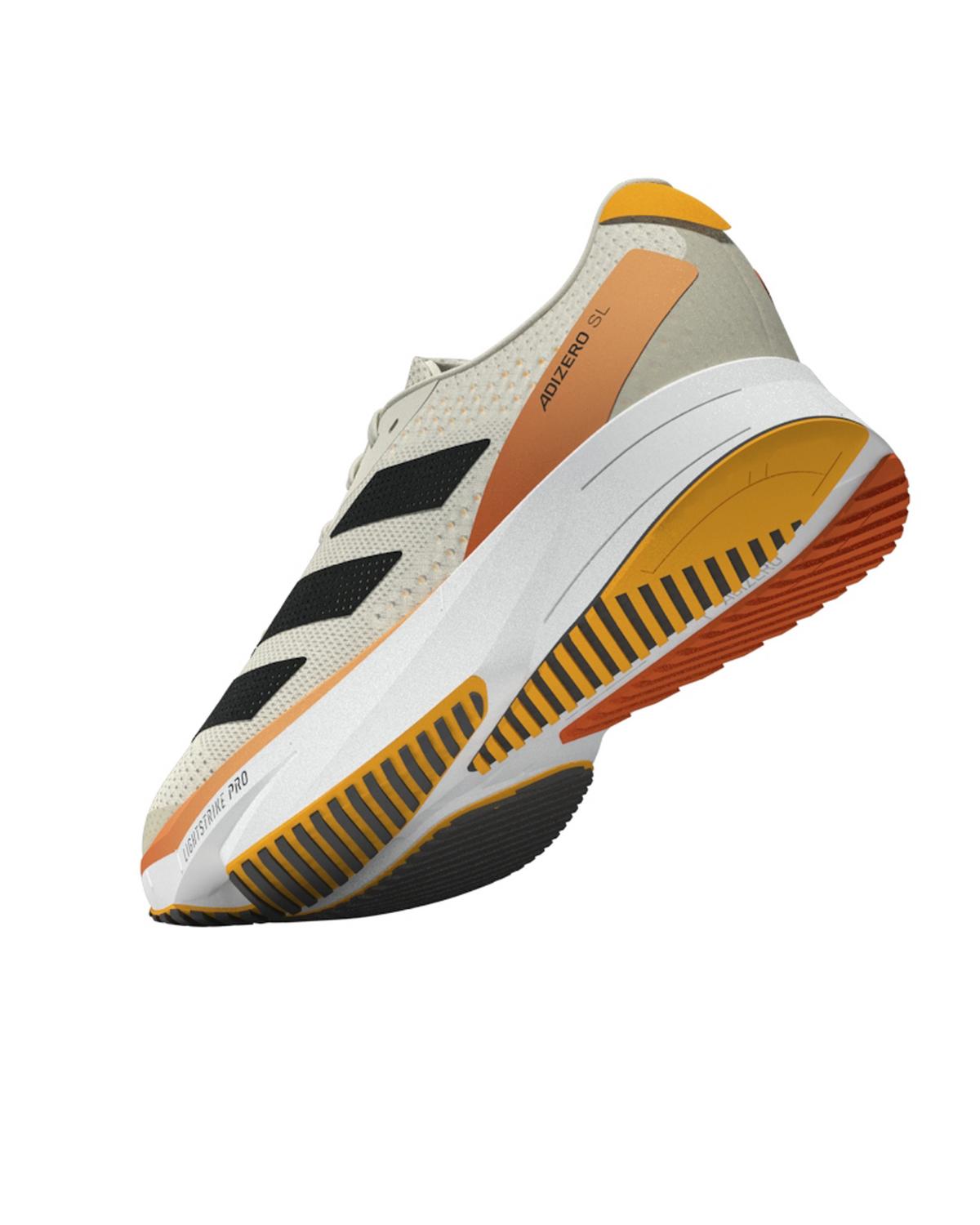 Adidas Men’s ADIZERO SL Road Running Shoes -  White