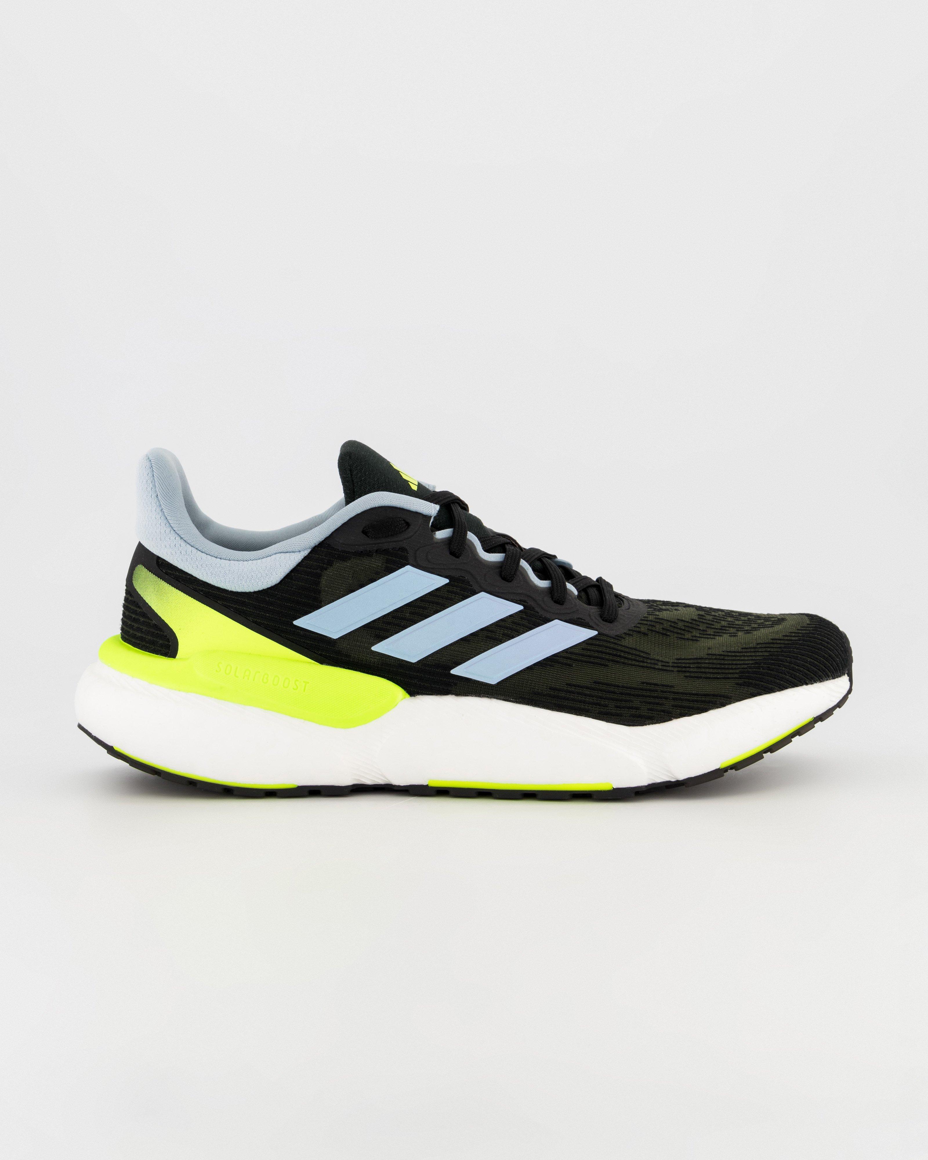 Adidas Men’s SOLARBOOST 5 Road Running Shoes -  Black