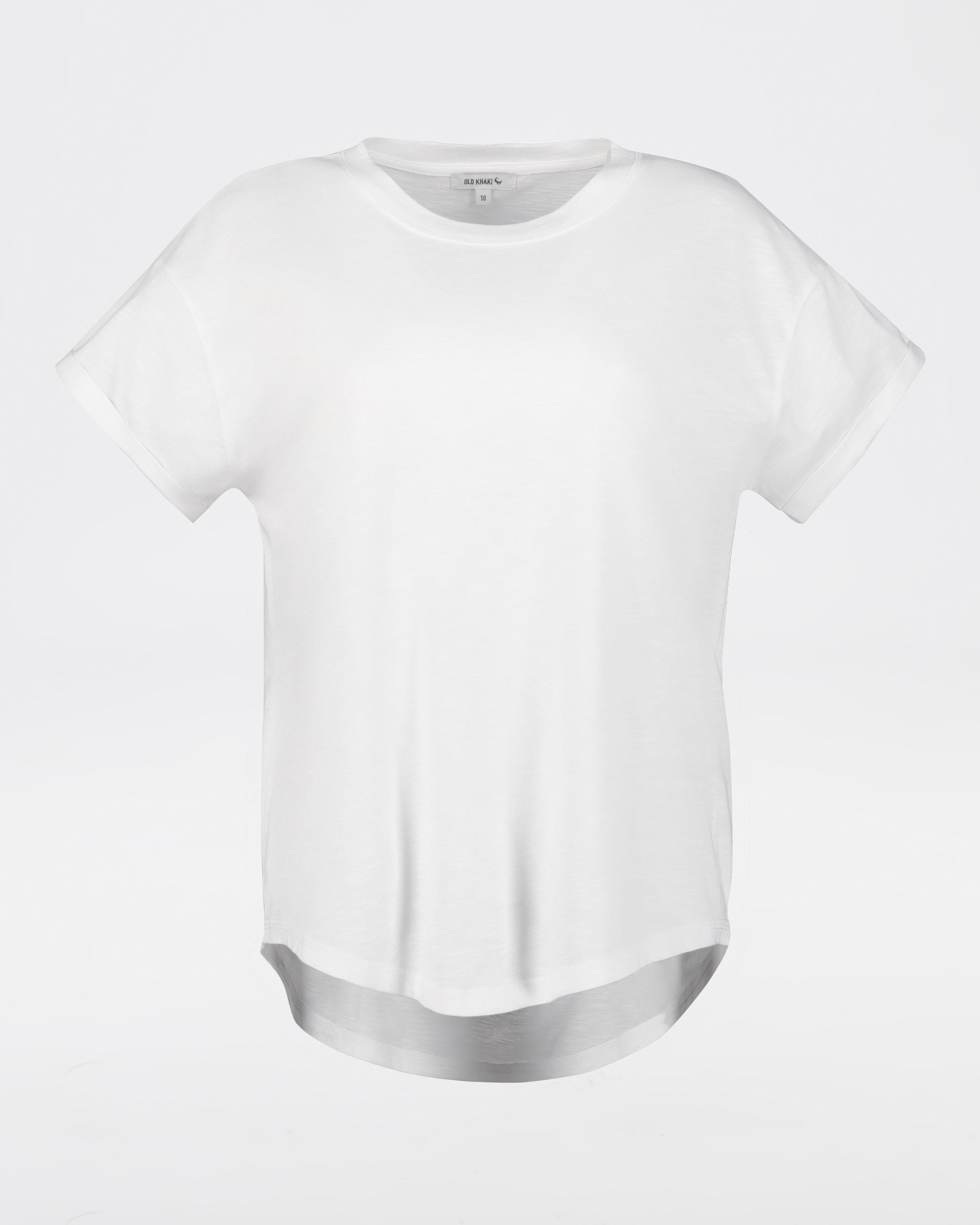 Women's Jackie Regular Fit T-Shirt -  White