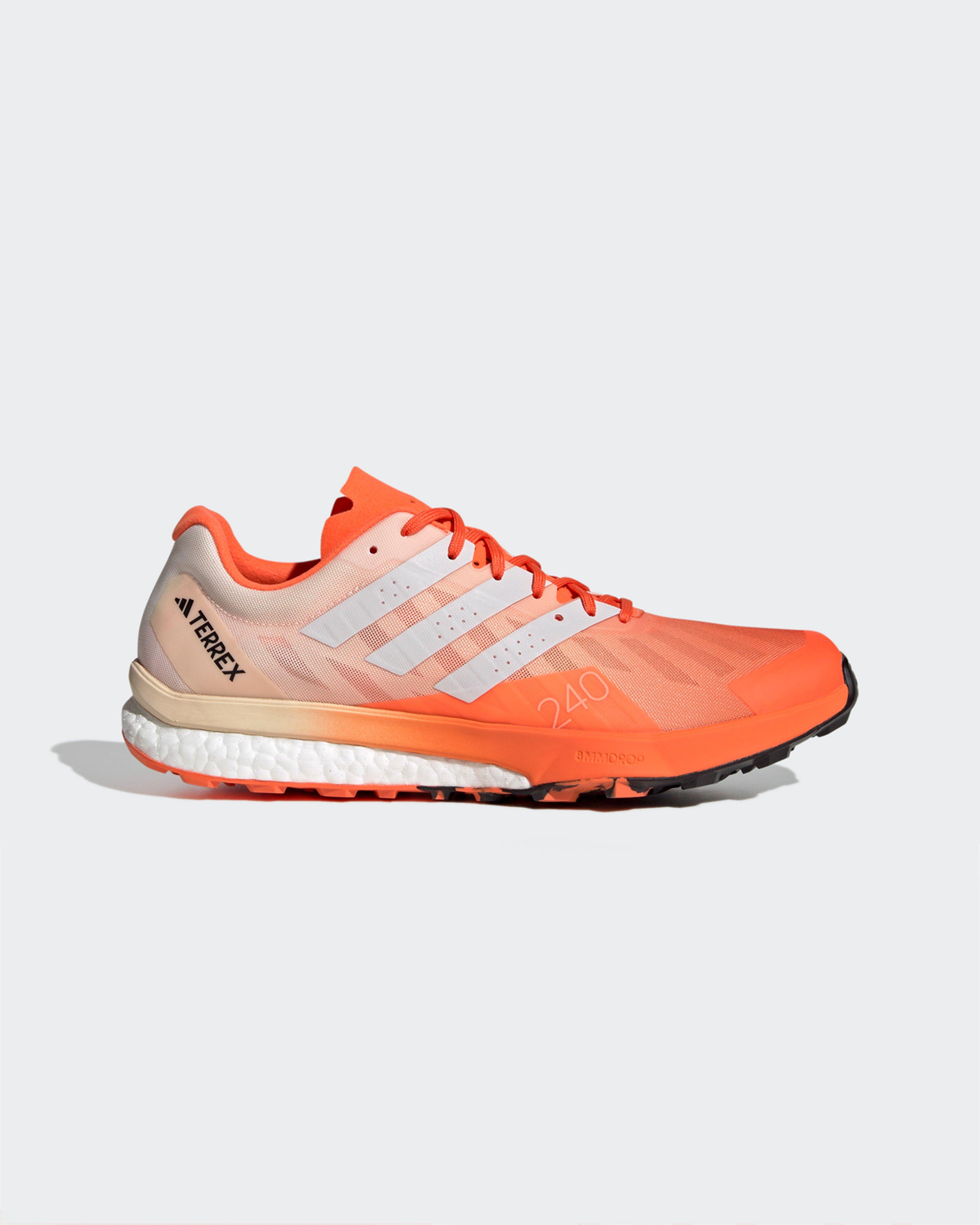 Adidas running hotsell shoes orange