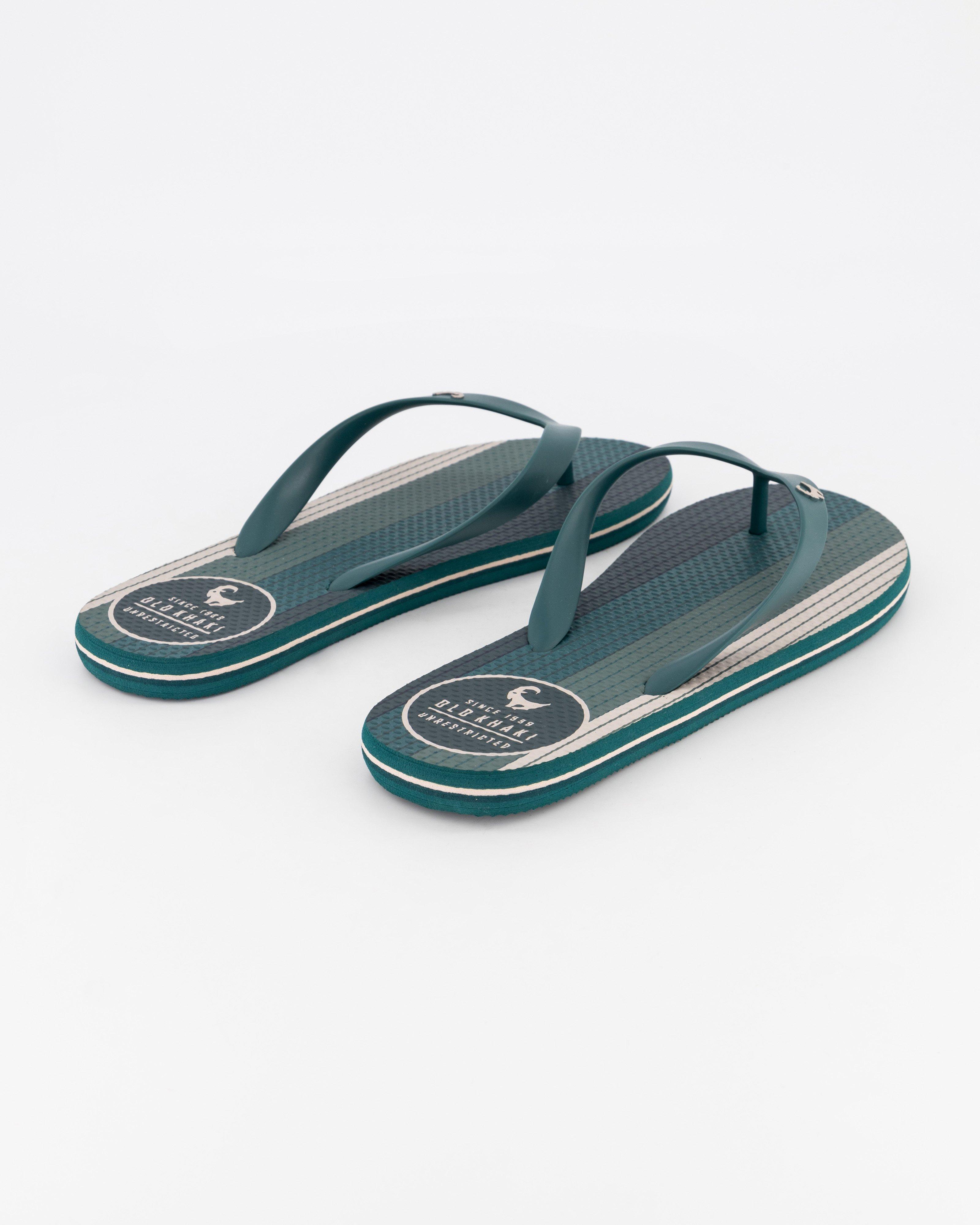 Khaki 2025 flip flops