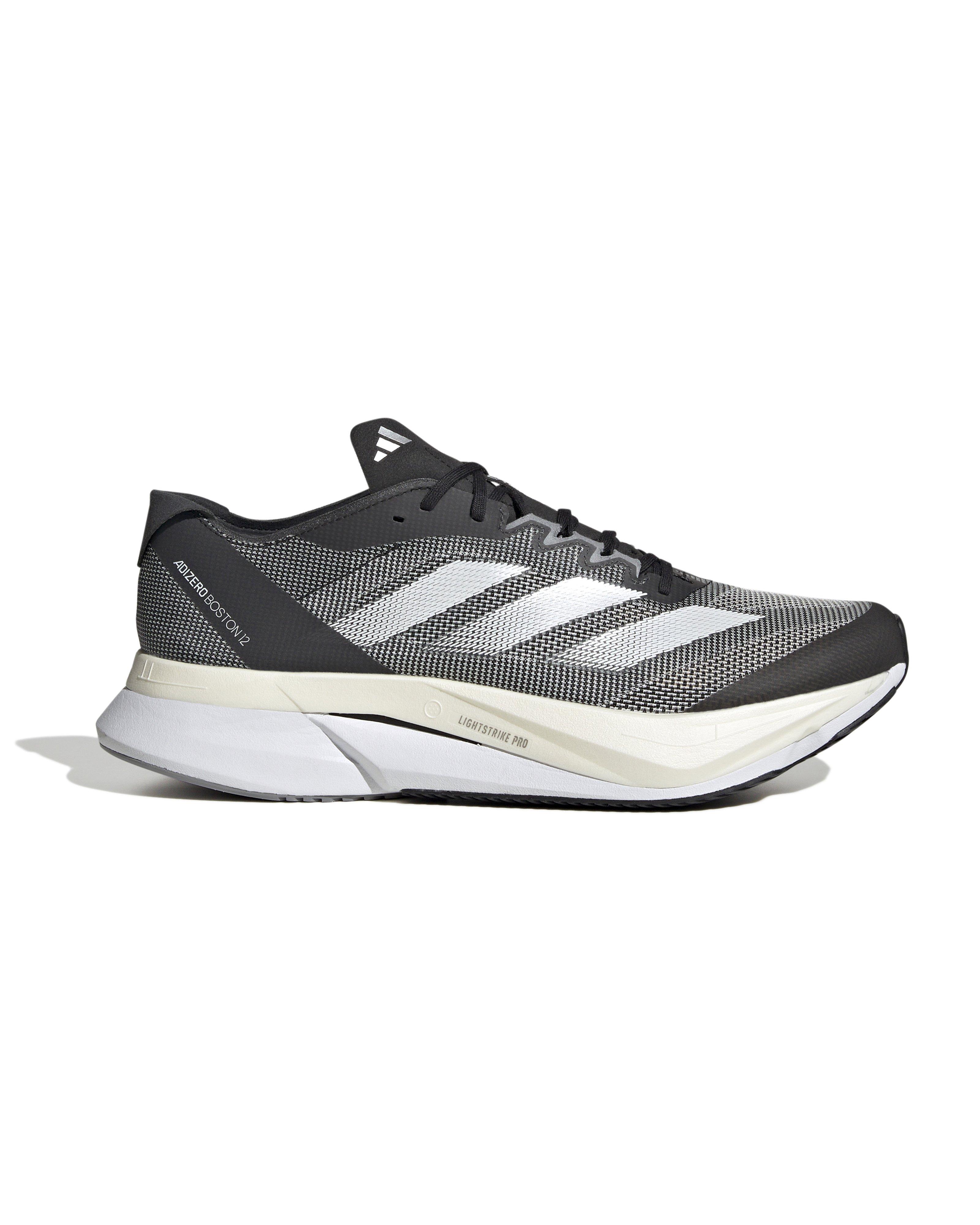 Adidas Men’s ADIZERO BOSTON 12 Road Running Shoes -  Black