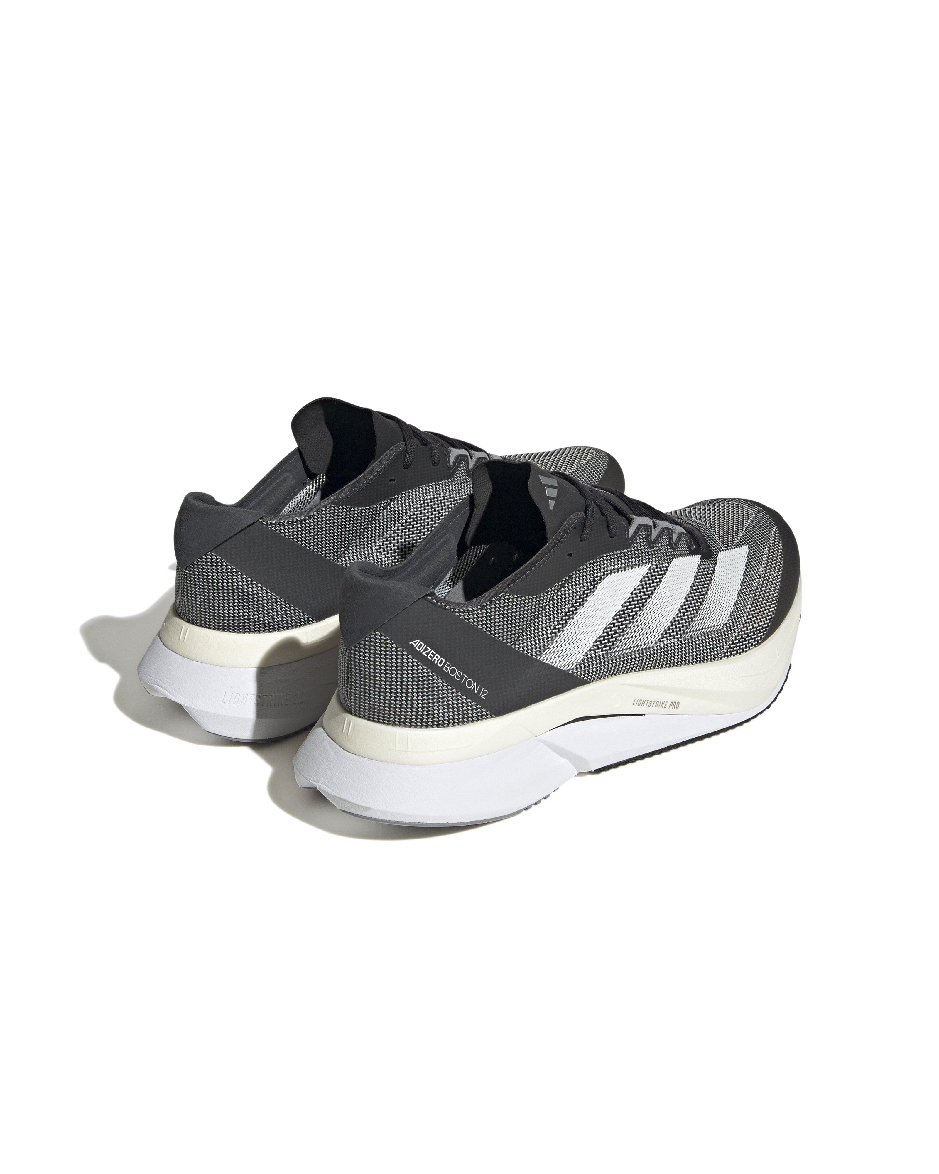 Adidas Men’s ADIZERO BOSTON 12 Road Running Shoes -  Black