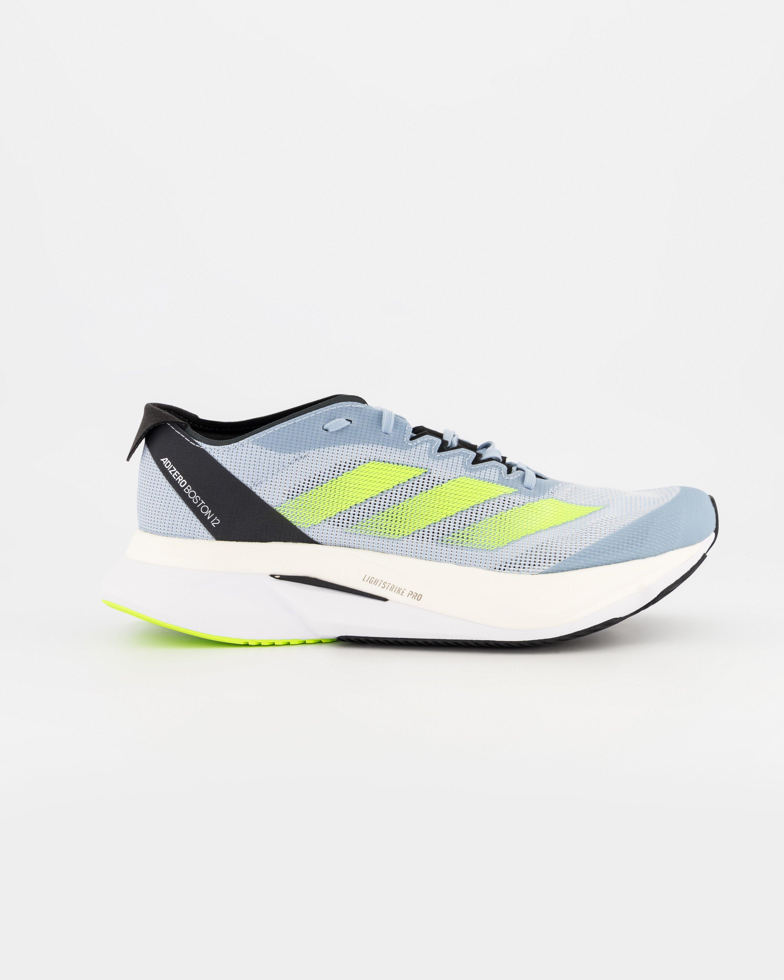 Adidas Men’s ADIZERO BOSTON 12 Road Running Shoes -  Light Blue