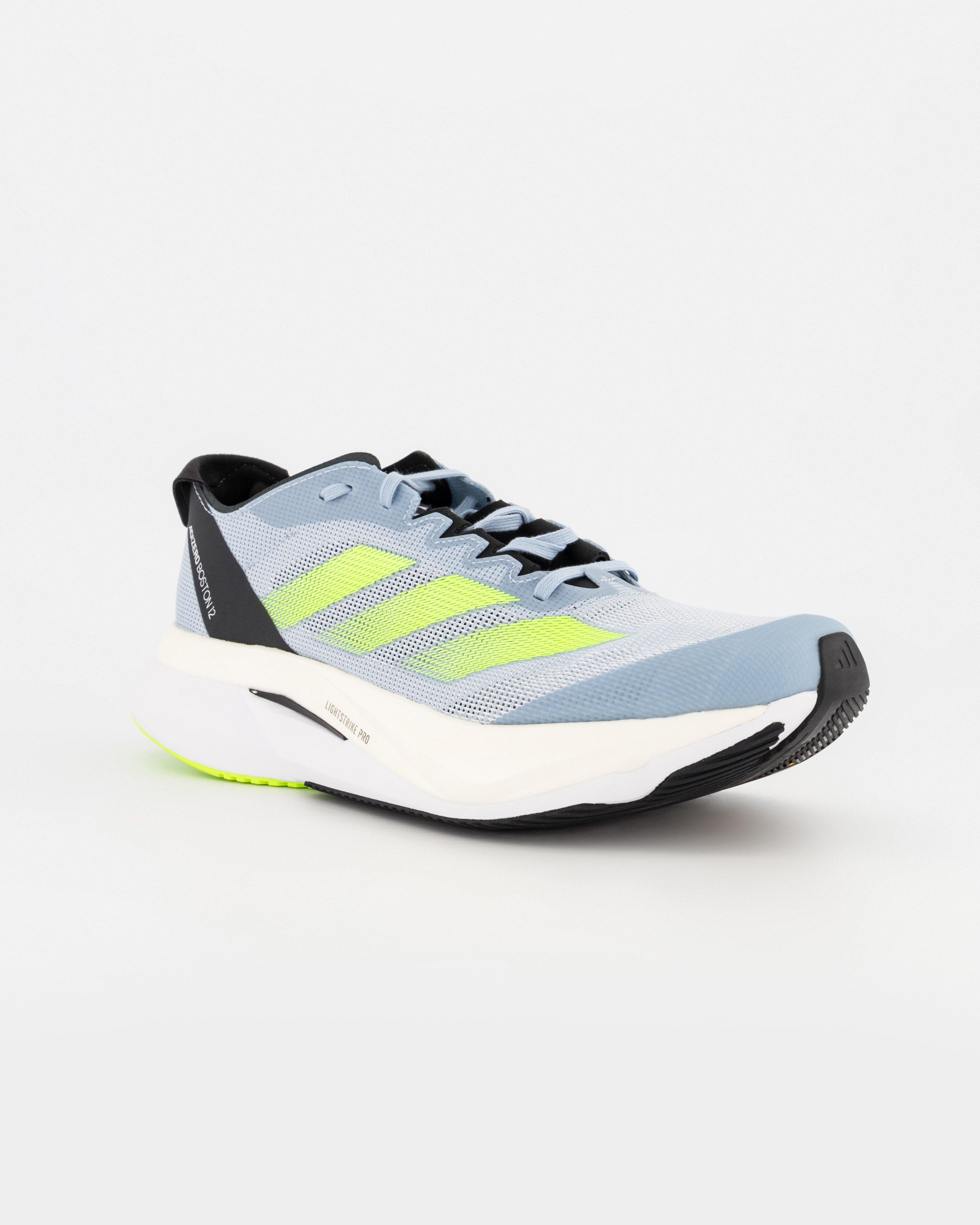 Adidas Men’s ADIZERO BOSTON 12 Road Running Shoes -  Light Blue