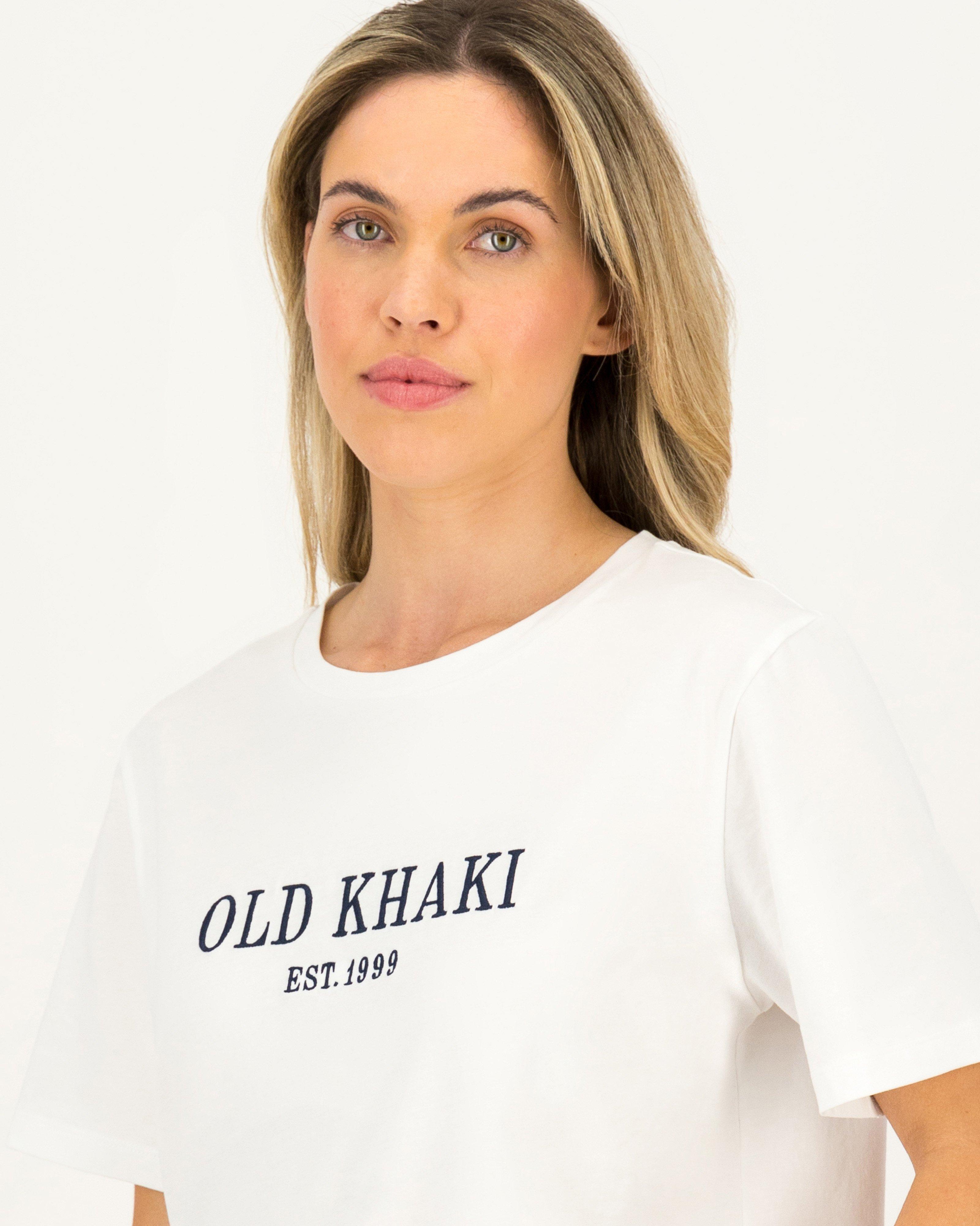 Old Khaki Women's Sadie Heritage Regular Fit T-Shirt | Cape Union Mart
