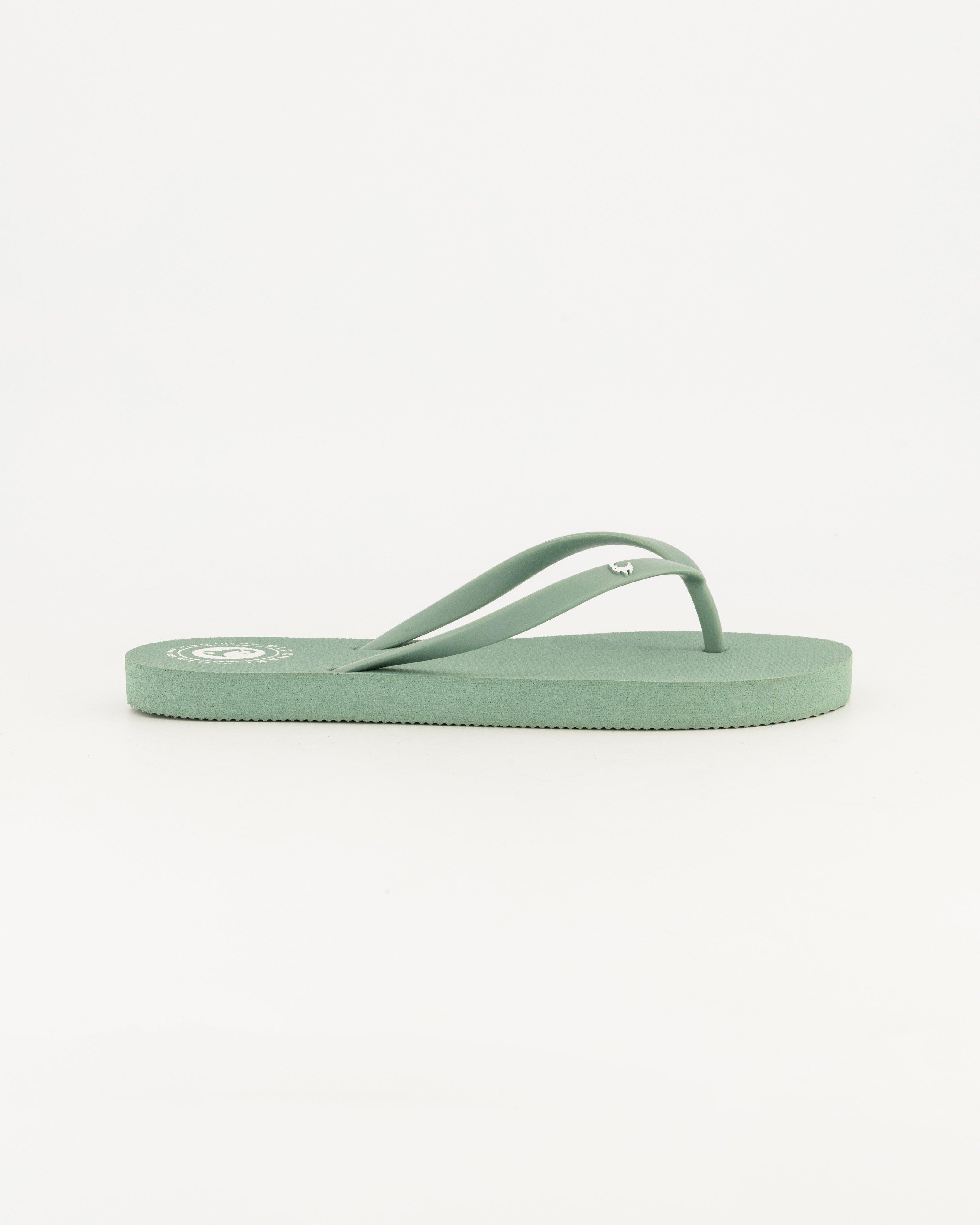 Old khaki ladies cheap flip flops