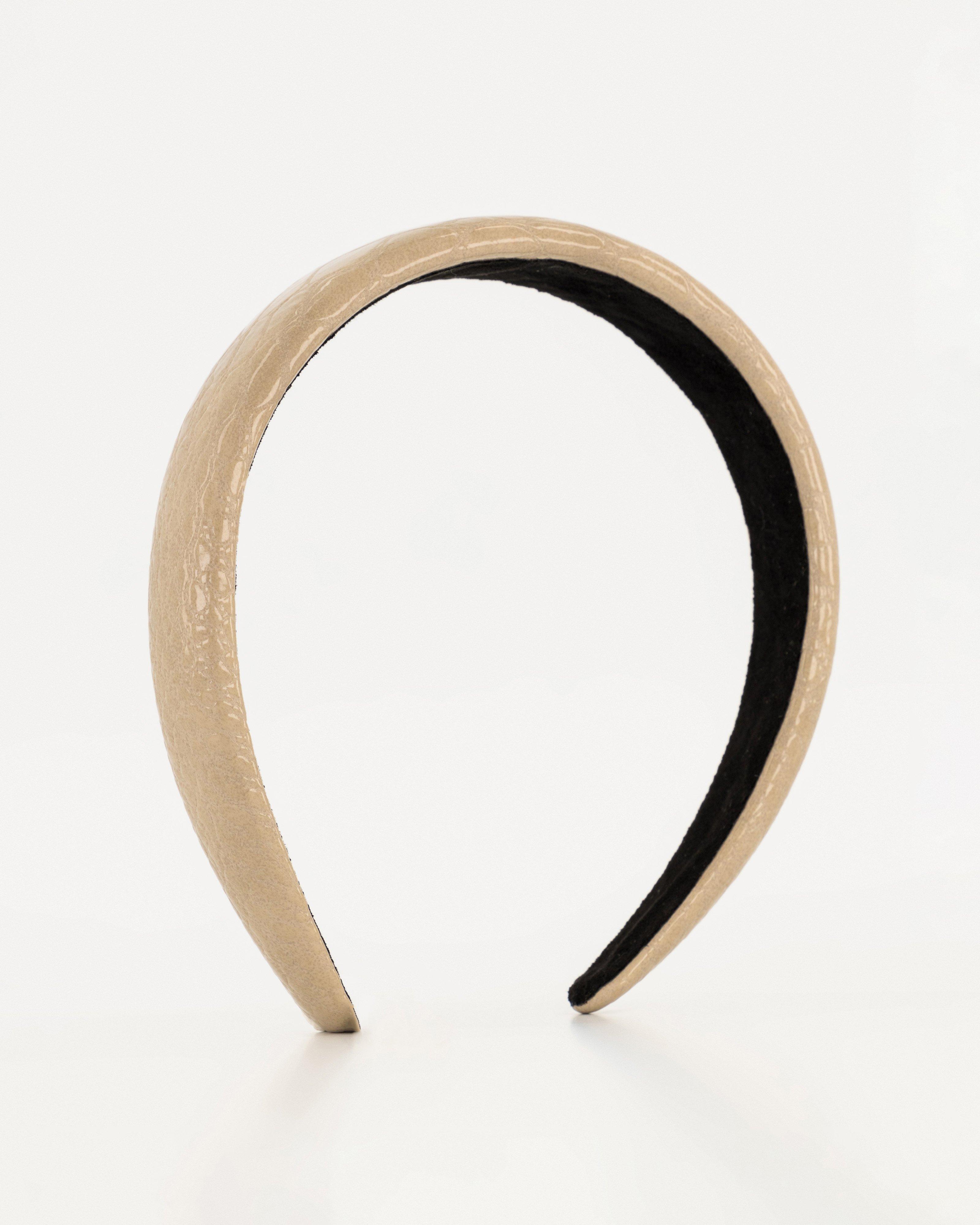 Alika PU Animal Aliceband -  Bone