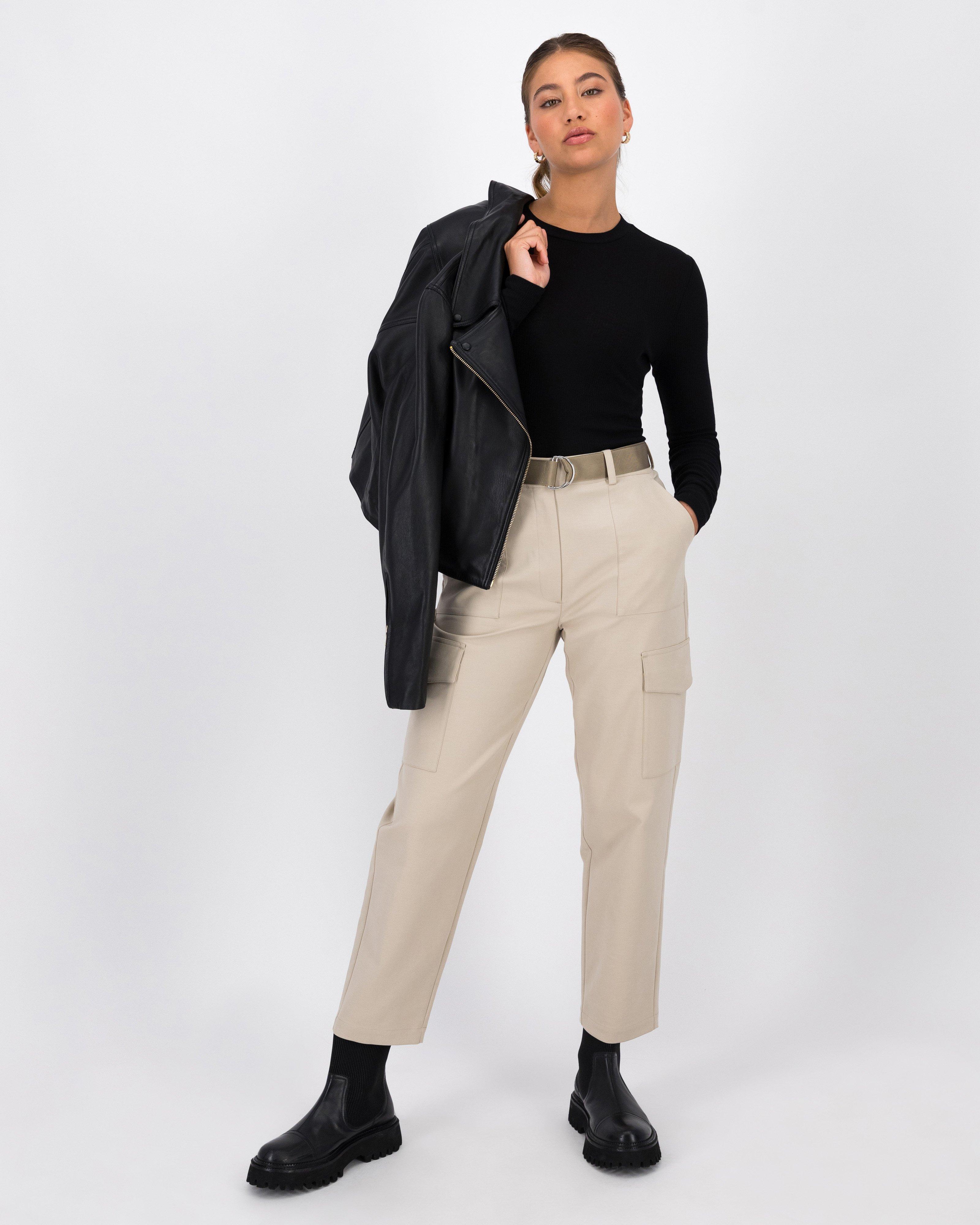 Fleur Slim Cargo Pant Poetry Clothing Store