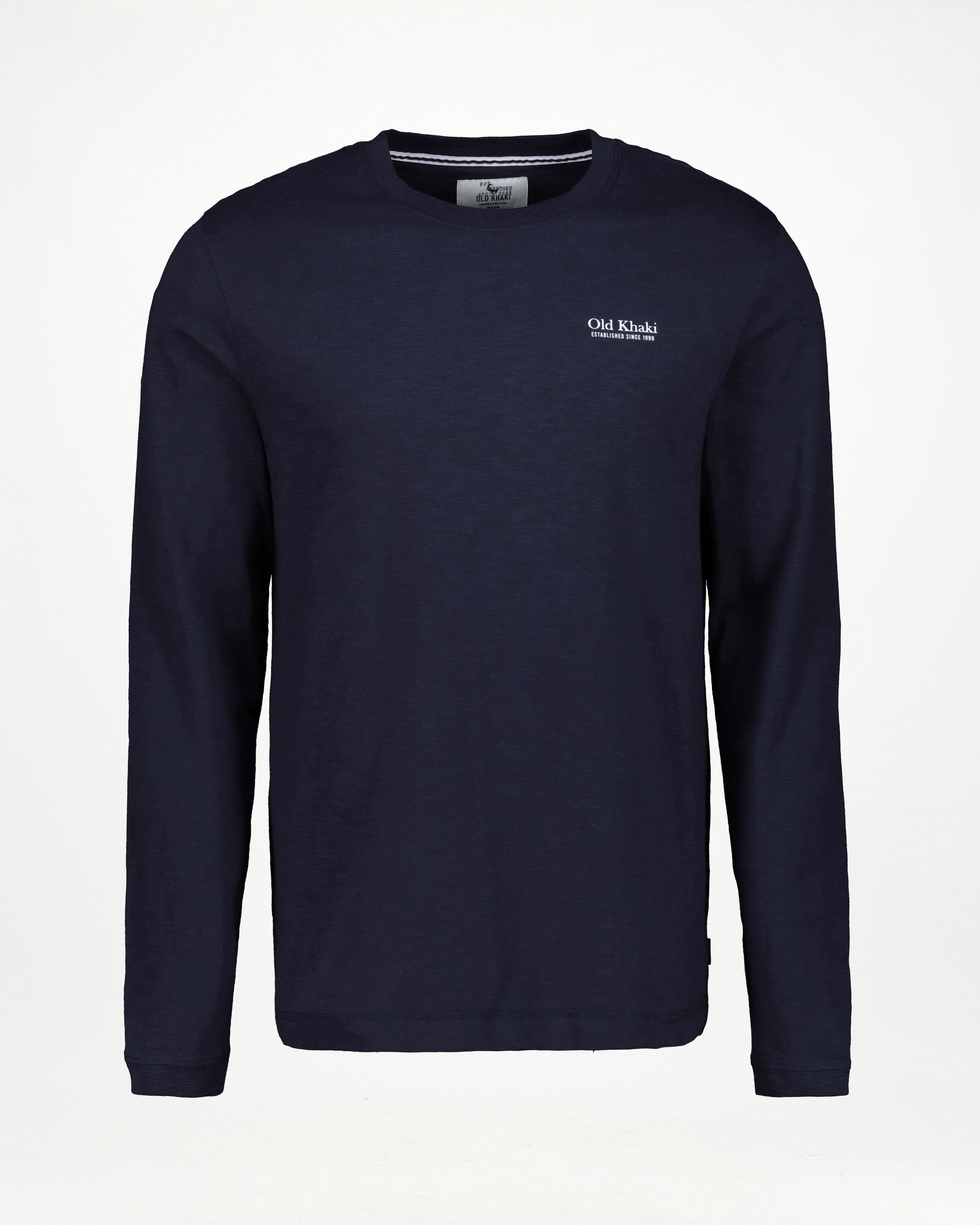 Men's Marc Slub T-Shirt -  Navy