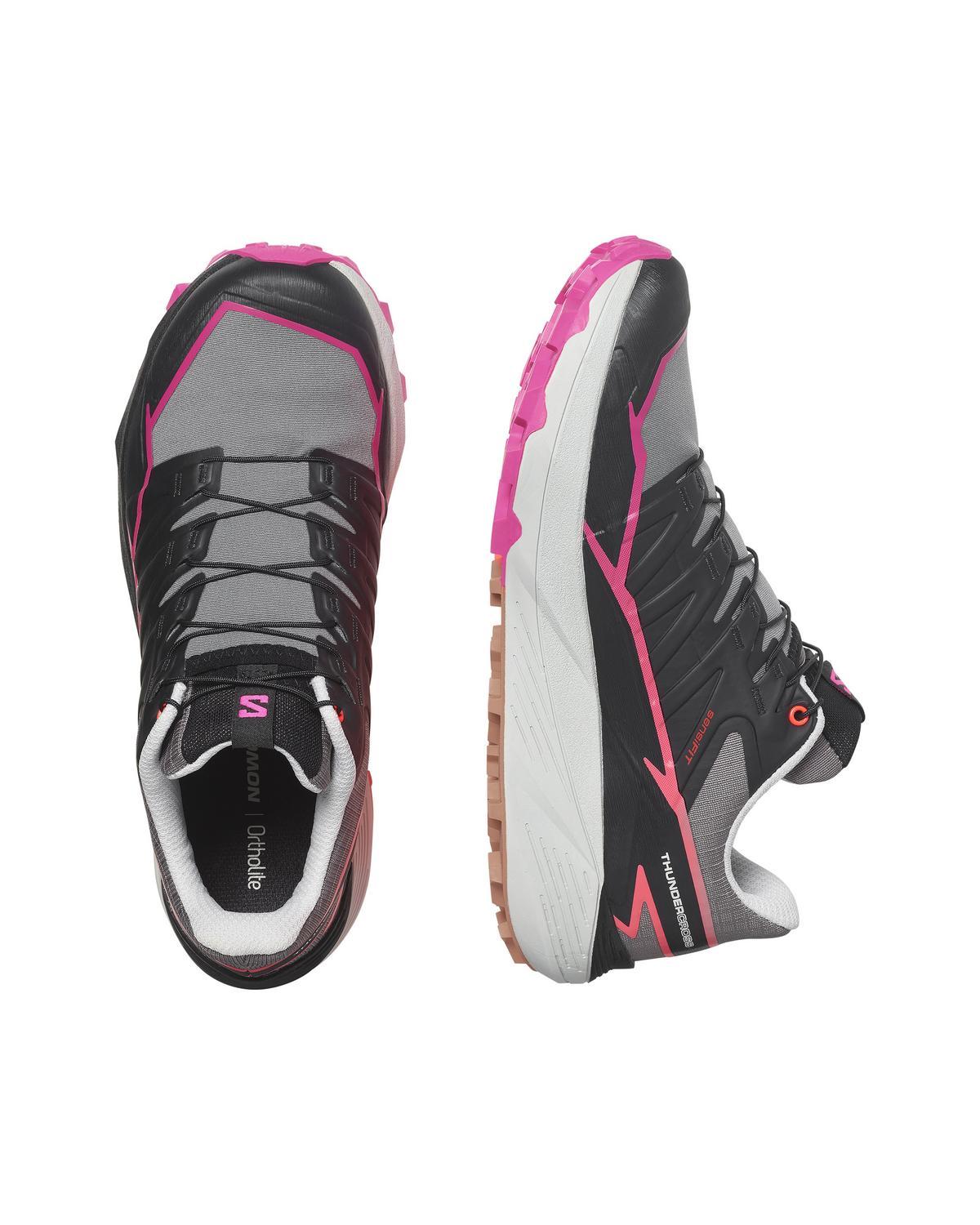 Salomon Women's Thundercross Trail Running -  pink
