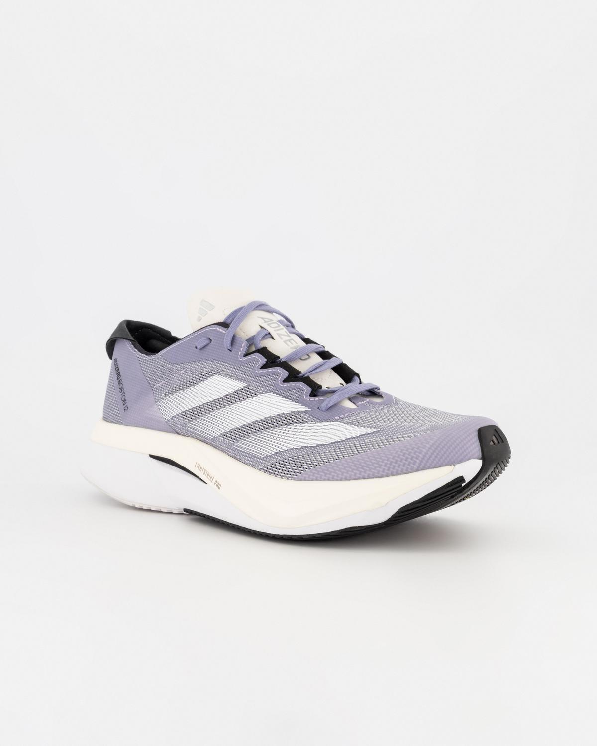 Adidas Women’s ADIZERO BOSTON 12 Road Running Shoes  -  Silver