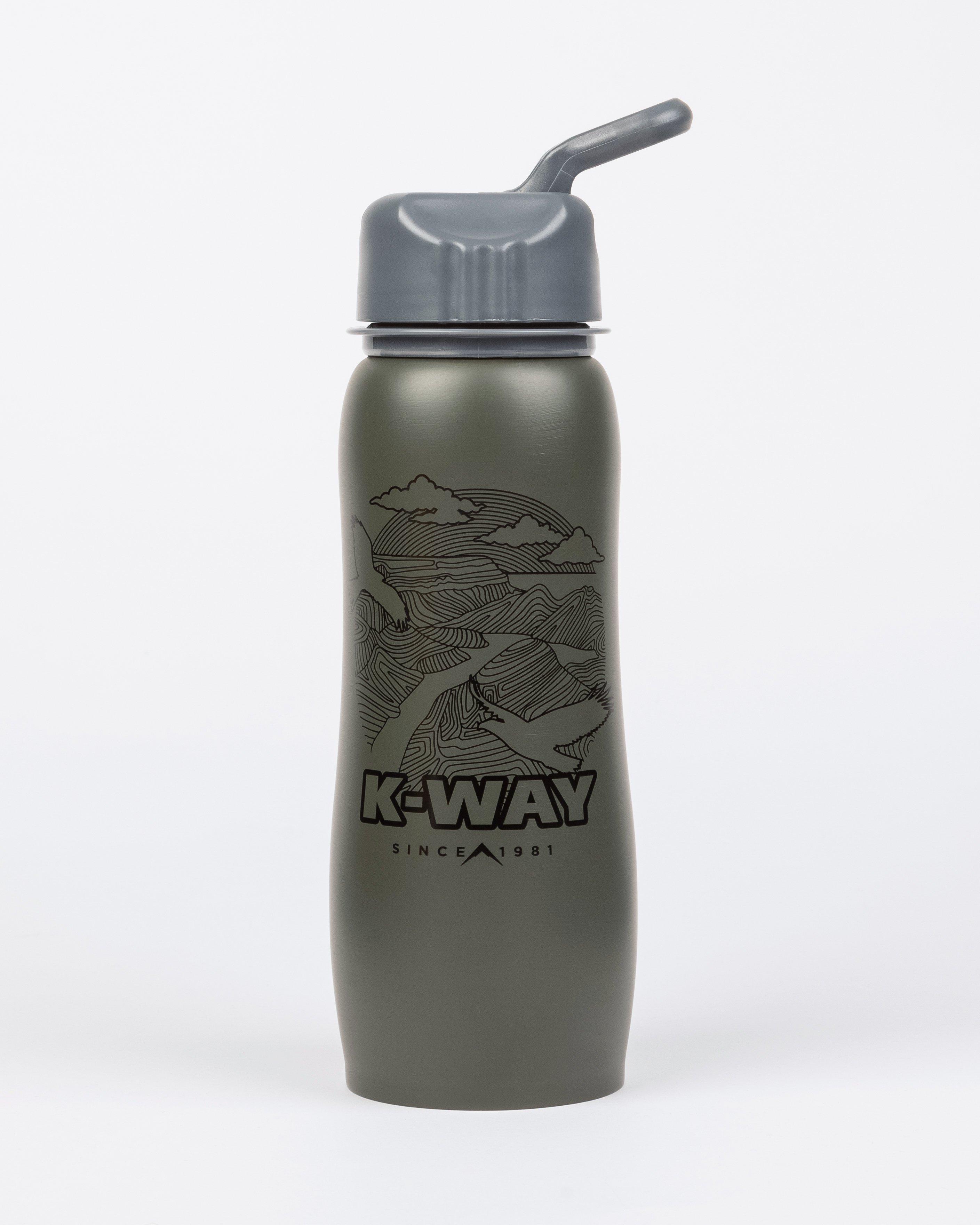 K-Way Explore 750ml Water Bottle -  Dark Green