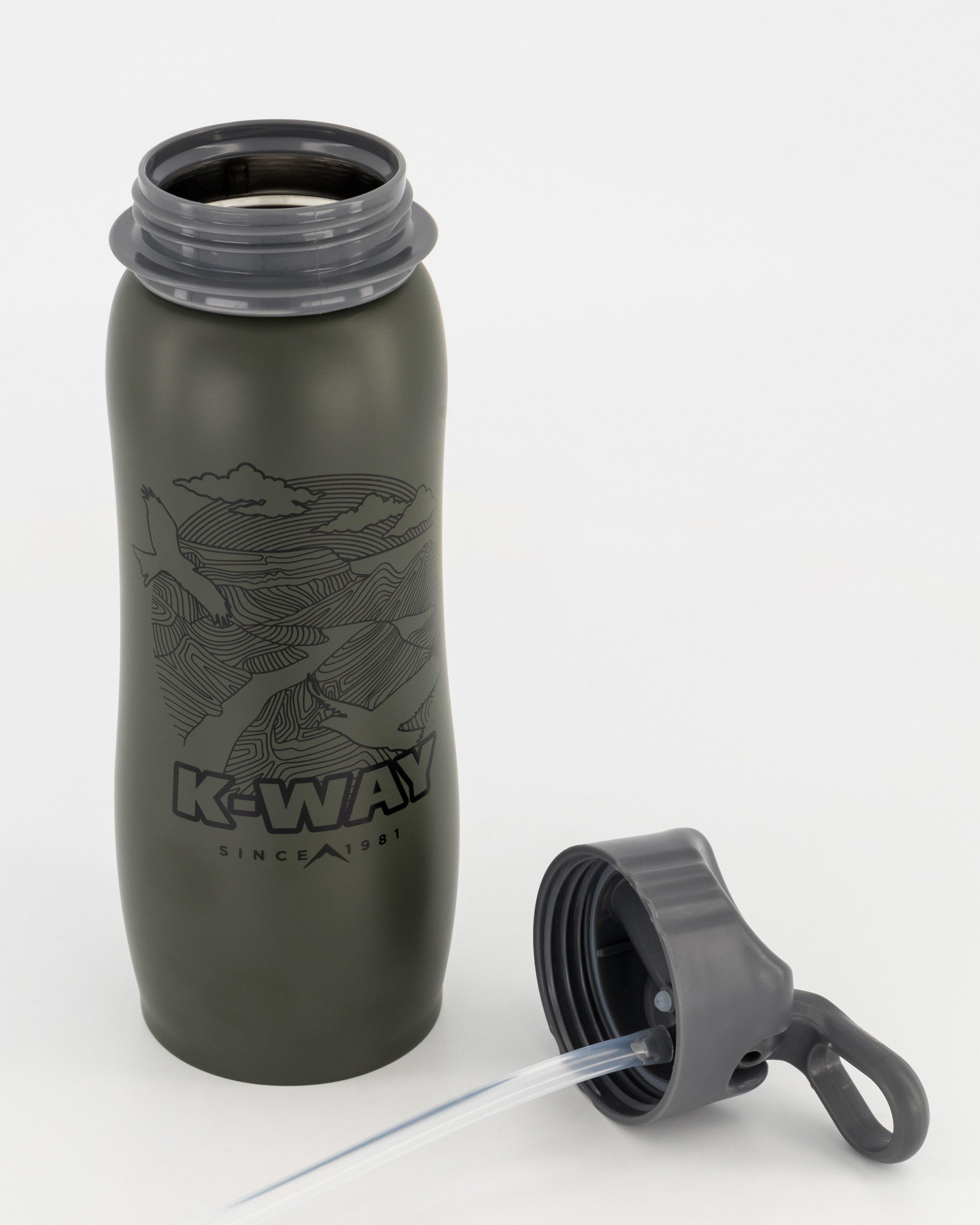 K-Way Explore 750ml Water Bottle -  Dark Green