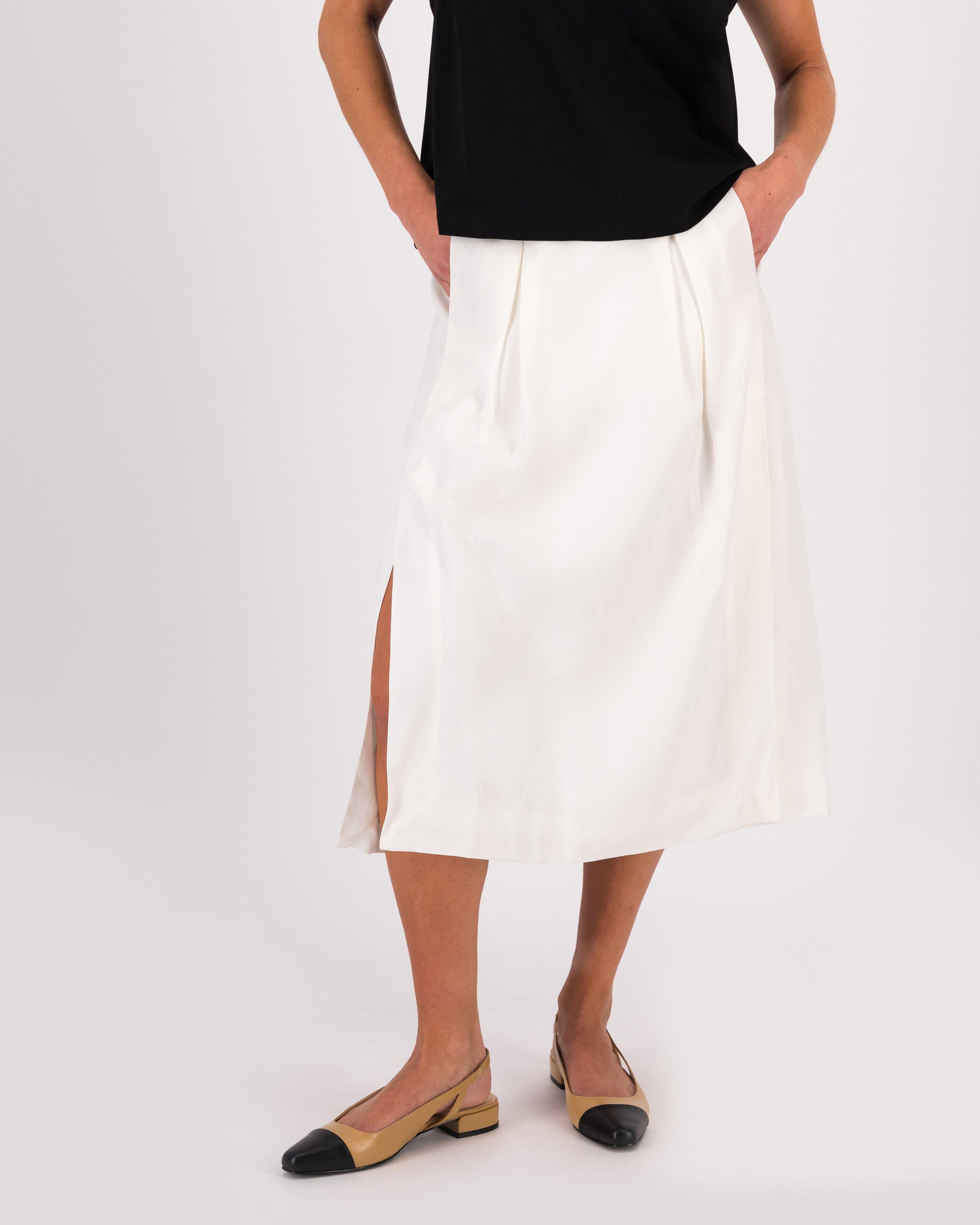 Ameena Fruta Pleated Skirt - Multicolor