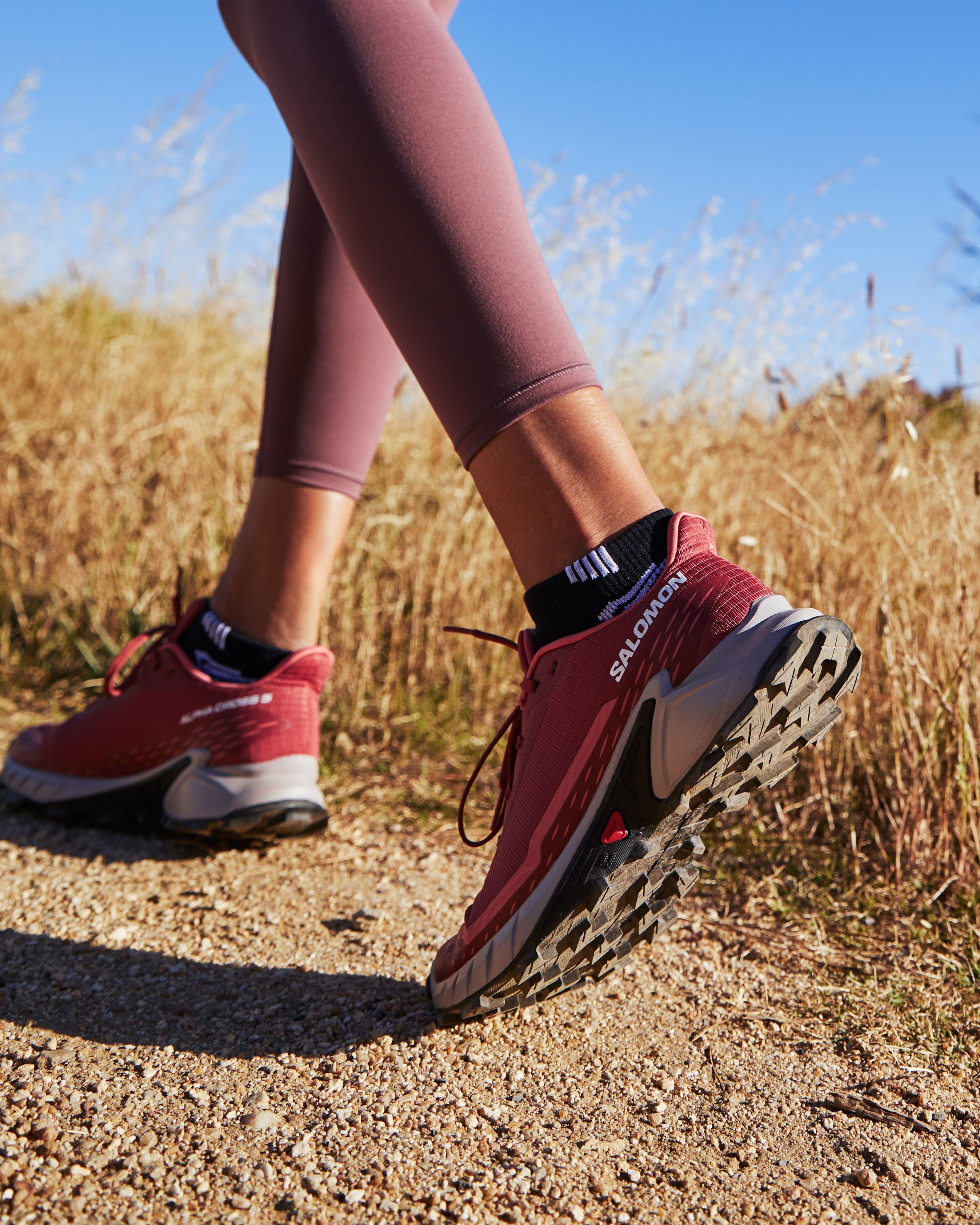 Salomon Women’s ALPHACROSS 5 Trail Running Shoes -  Rust