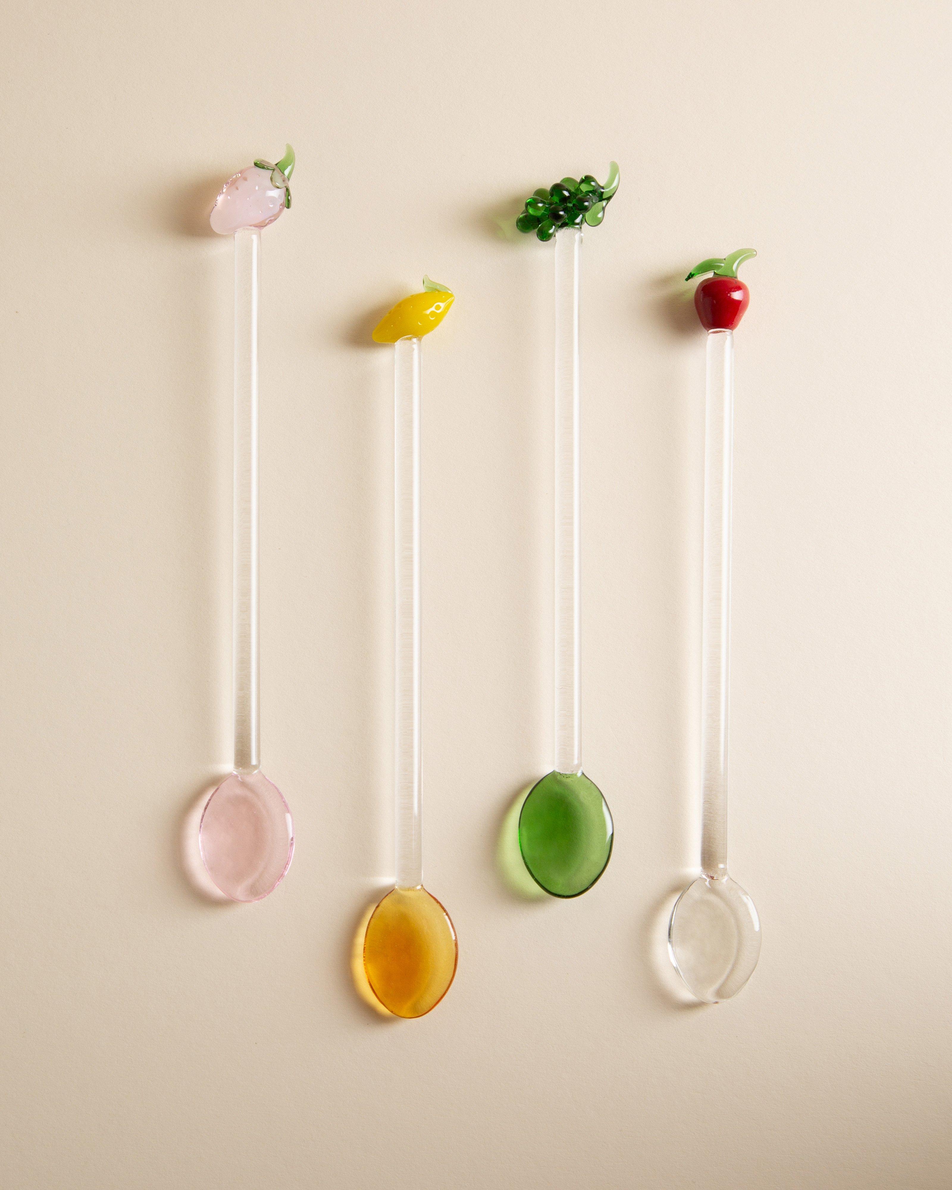 Fruit Sugar Spoons -  Assorted