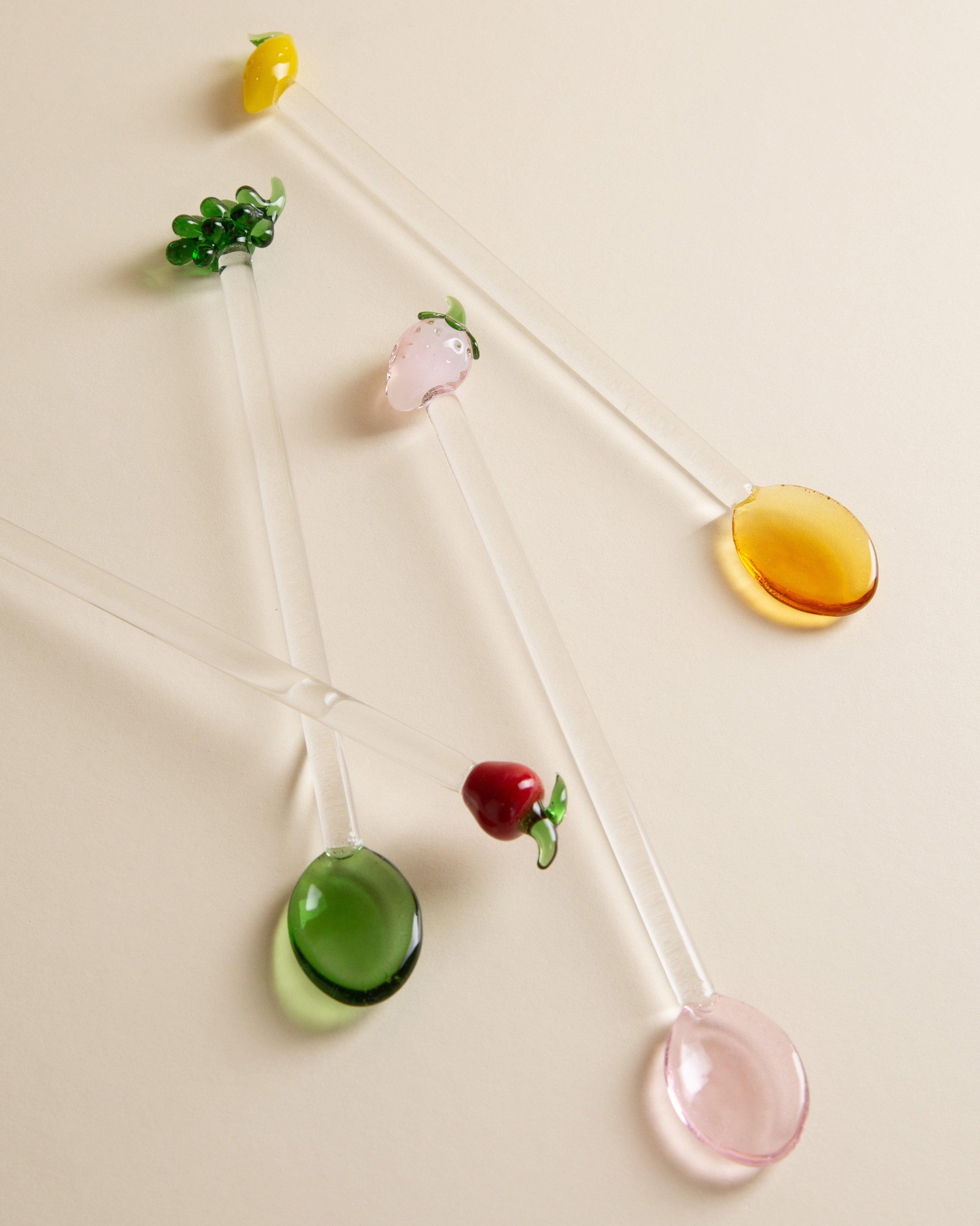 Fruit Sugar Spoons -  Assorted