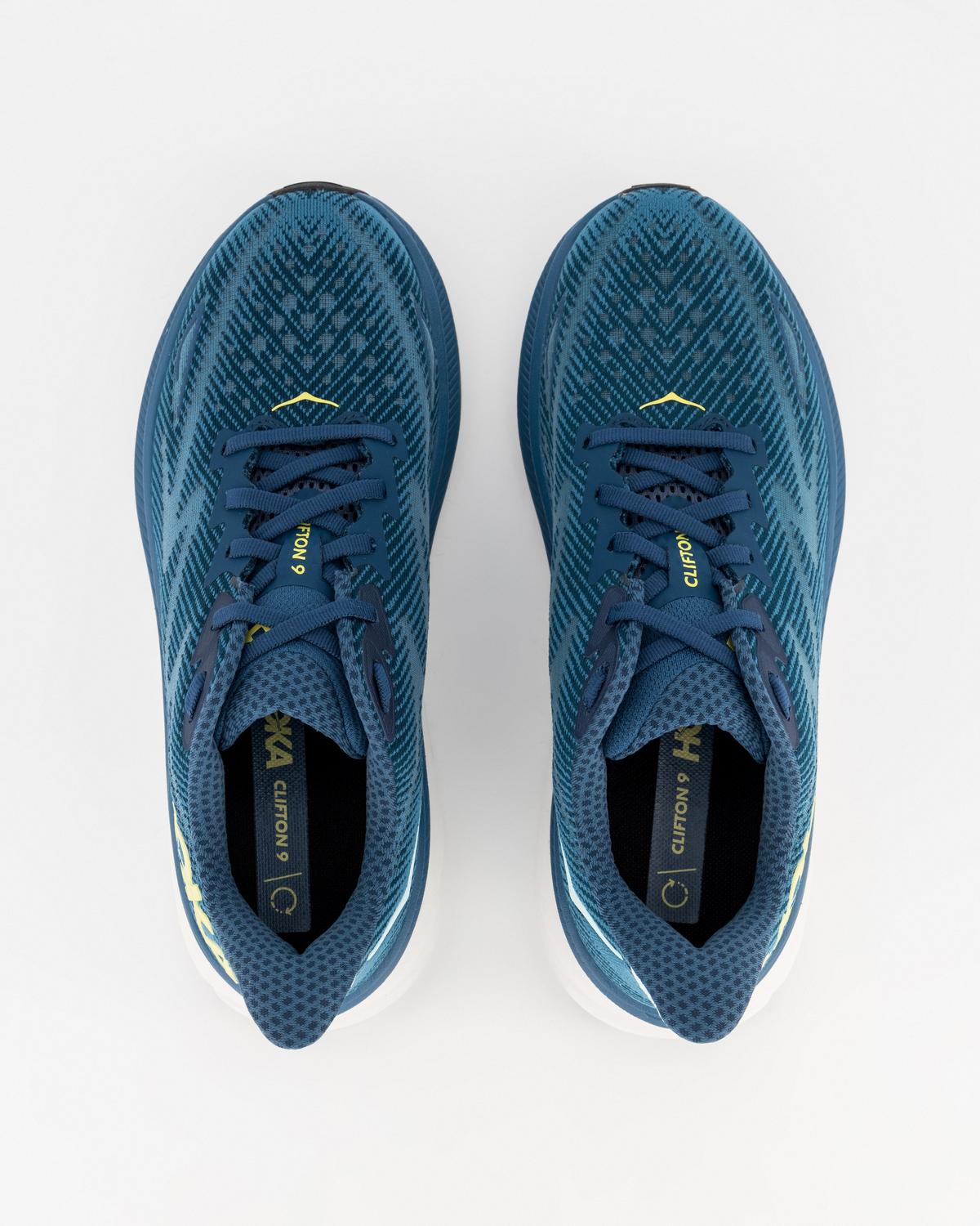 HOKA Men’s Clifton 9 Road Running Shoes -  Mid Blue