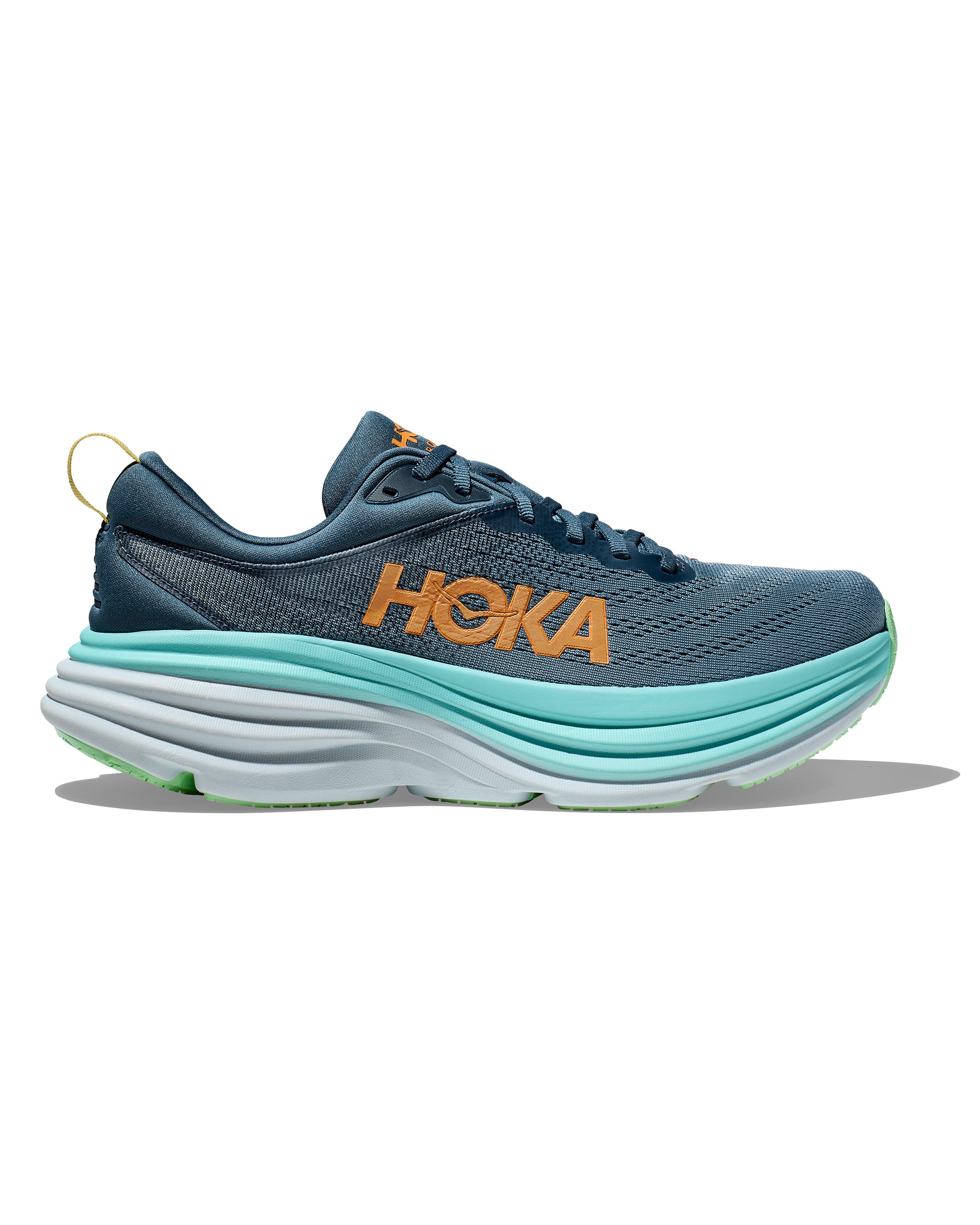 HOKA Men's Bondi 8 Road Running Shoes -  Green